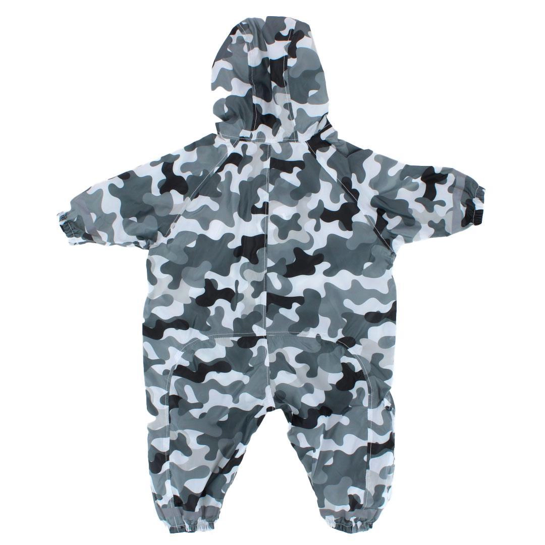 CTM Toddler Waterproof Rainsuit with Reflective Stripes by Wootie