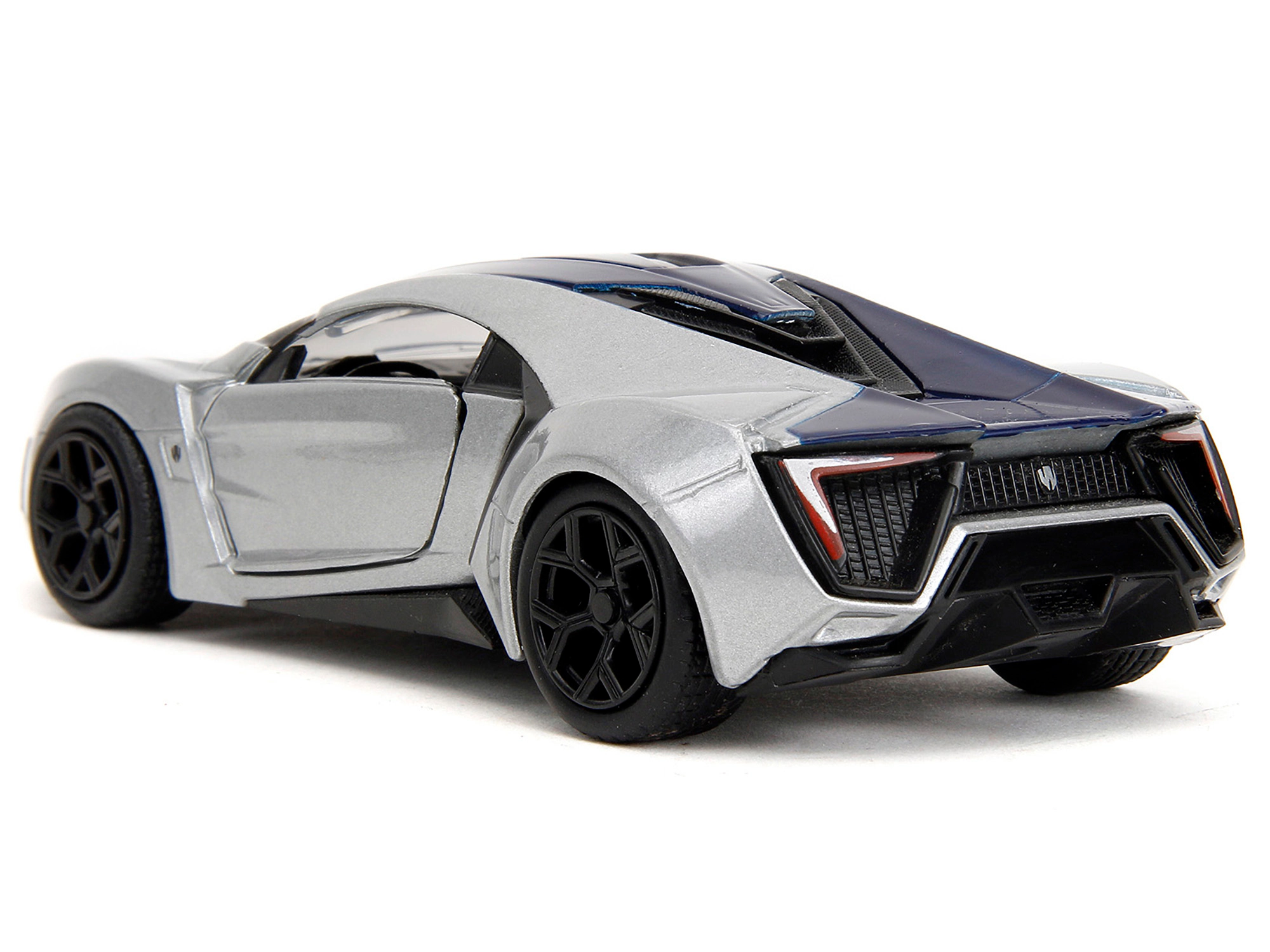 Jada Lykan Hypersport Silver Metallic and Purple "Pink Slips" Series 1/32 Diecast Model Car by Jada