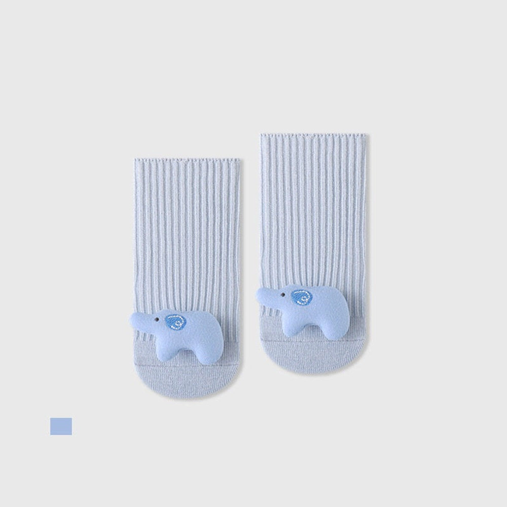 MyKids-USA Autumn and Winter Baby Unisex Breathable Simple Animals Pattern Cute Socks