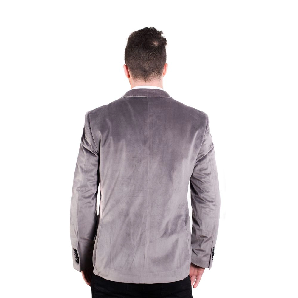 Elie Balleh Men's Slim Fit Velvet Sportcoat