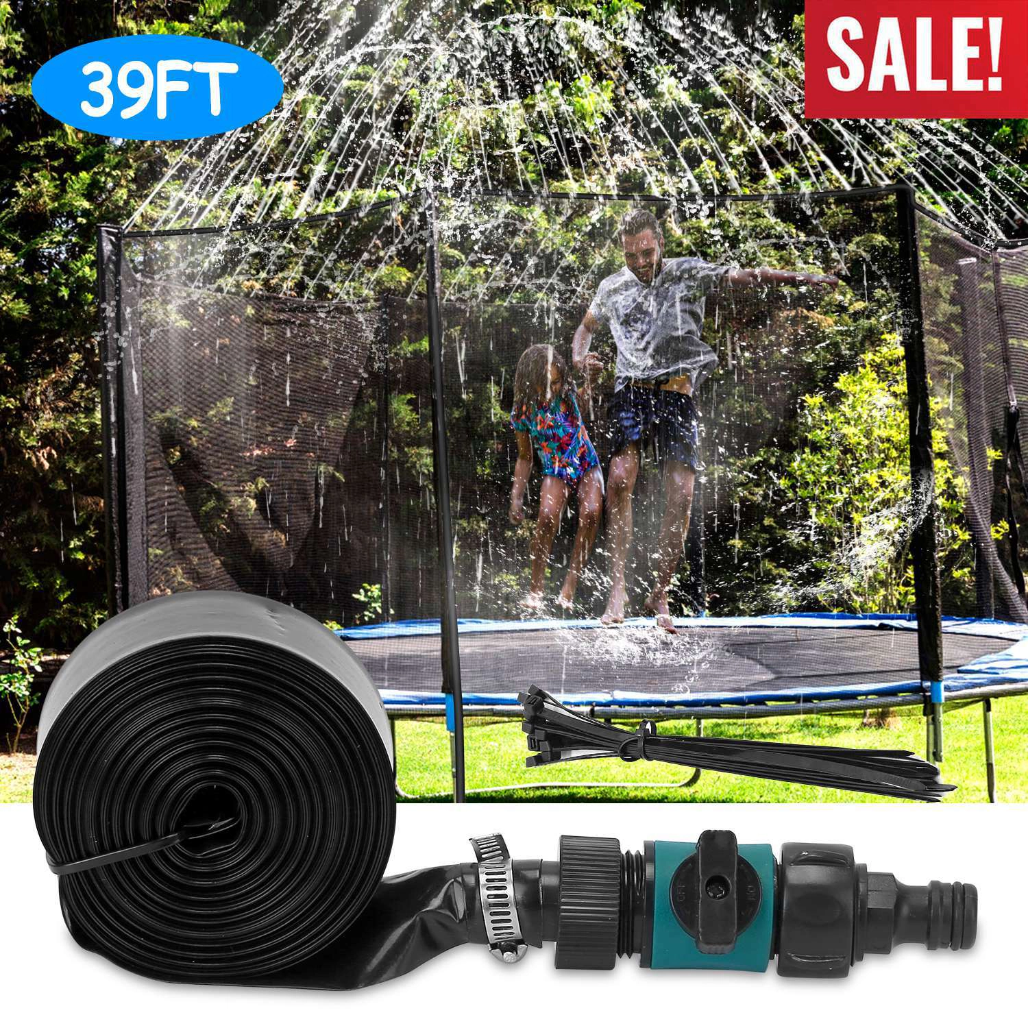 GBruno 39ft Trampoline Sprinkler For Kids