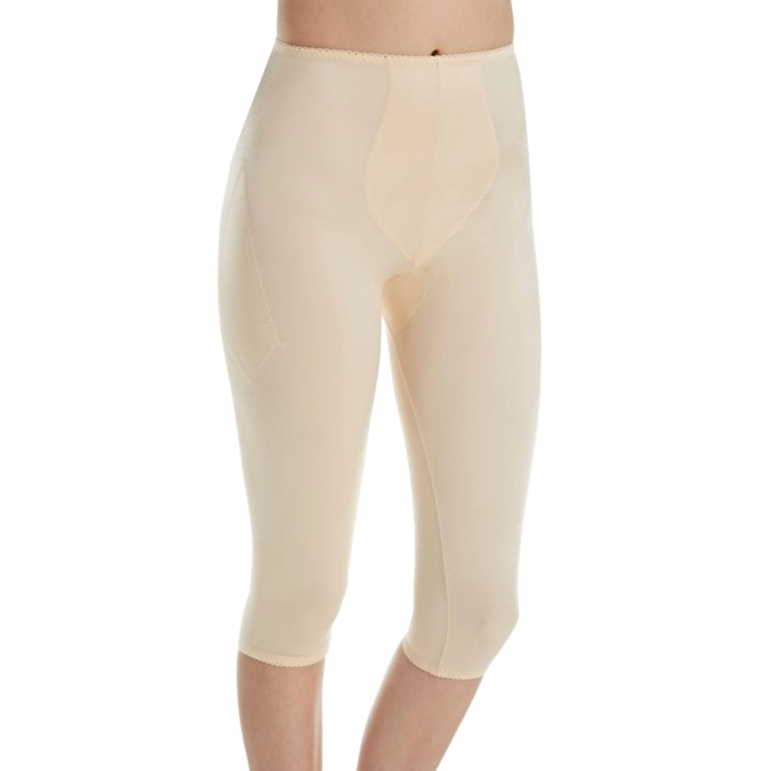Rago Capri Pant Liner Light Shaping Satin 4-Way Stretch | Style 920