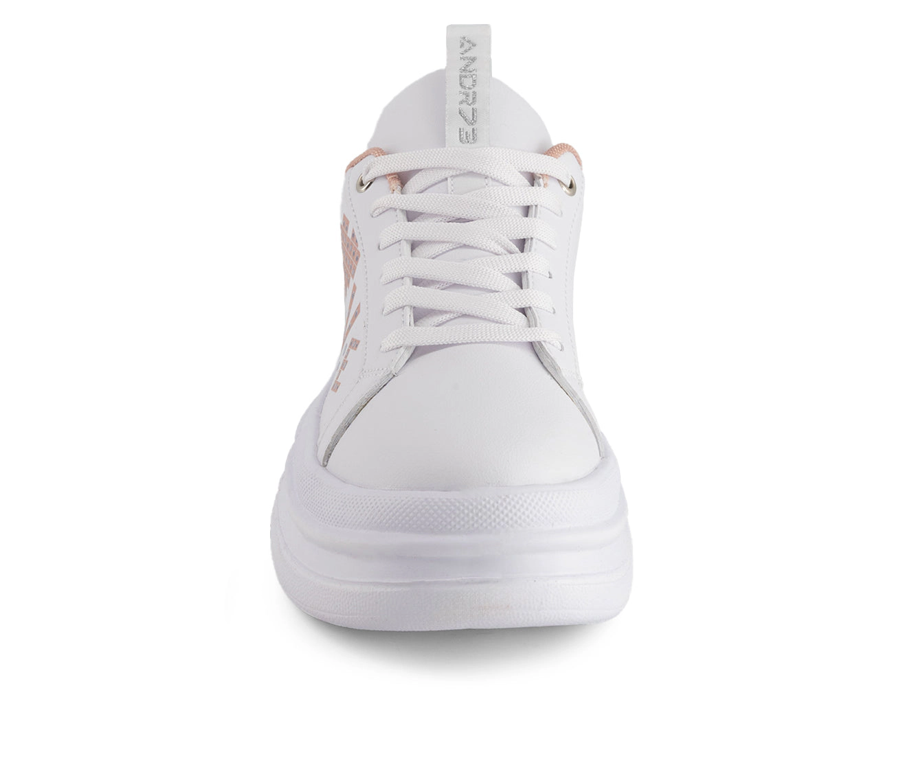 Andrea Womens Platform Sneakers Love