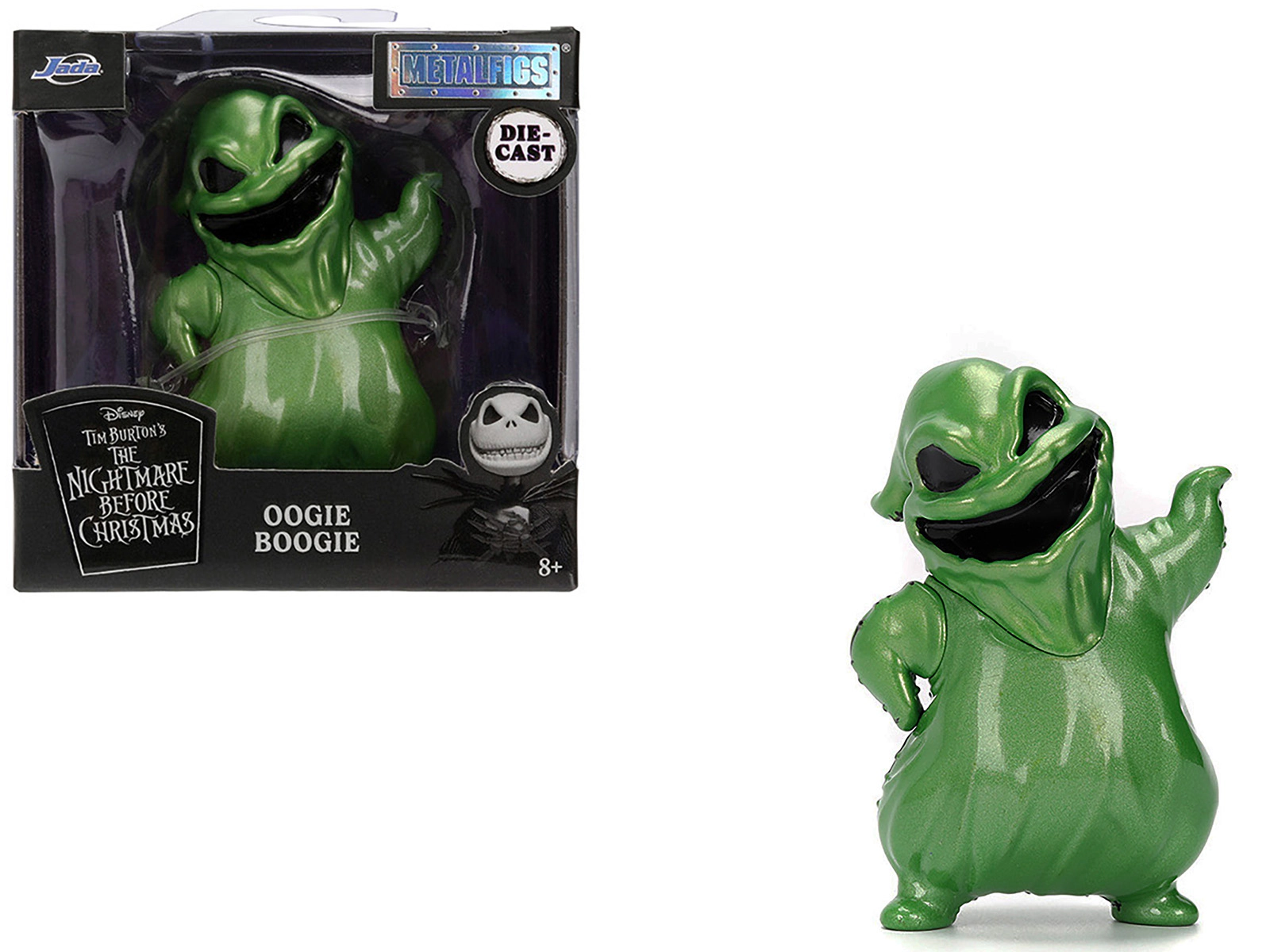 Jada Oogie Boogie 2.75" Diecast Figure "The Nightmare Before Christmas" (1993) Movie "Metalfigs" Series by Jada