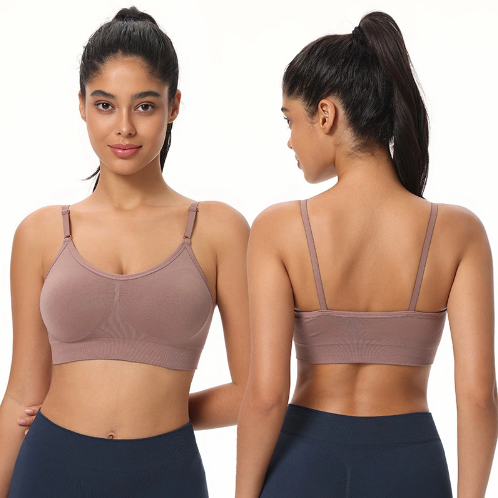 Wardrobe Whimsy Seamless Push up Bras for Women Sewn Padded Wireless