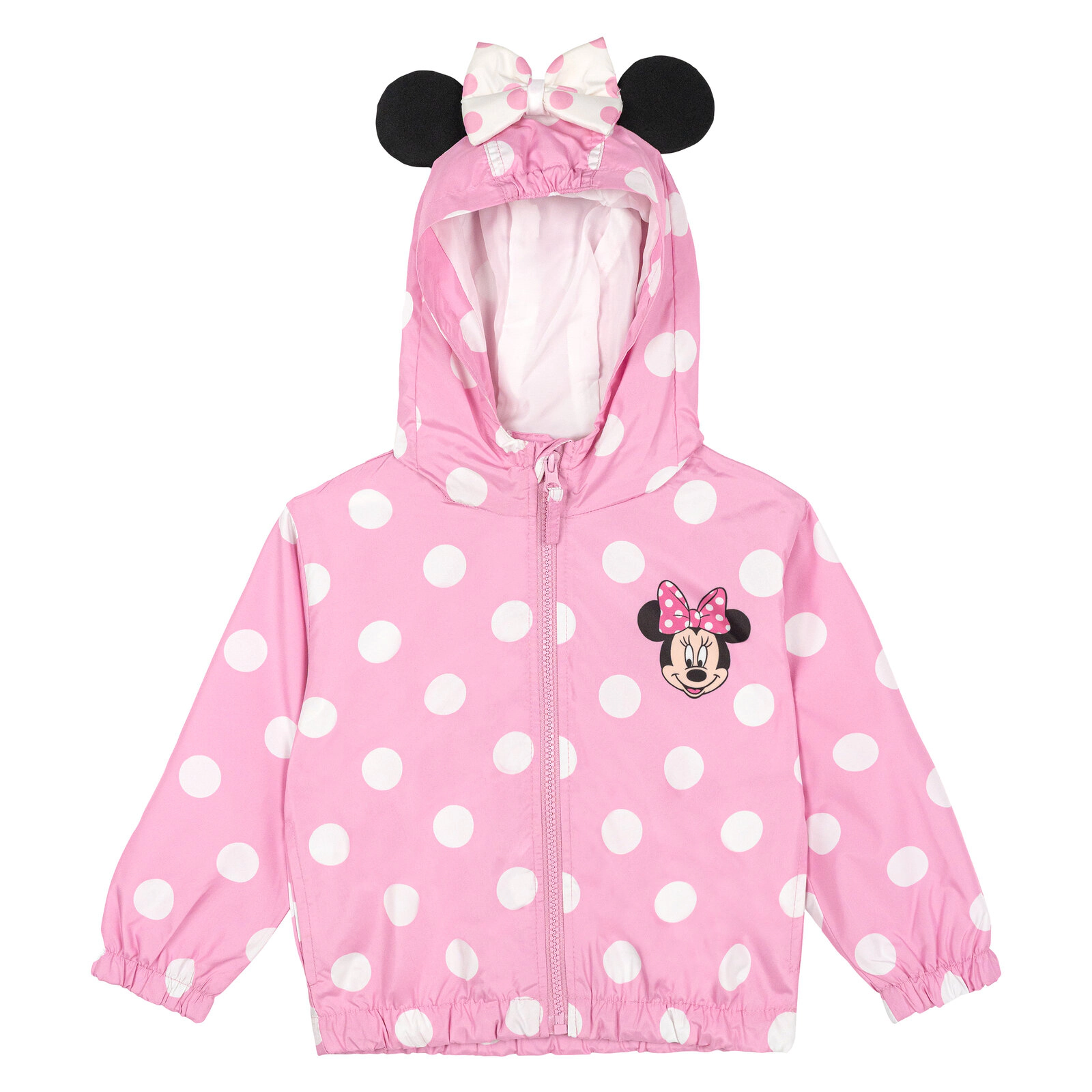 Disney Toddler Girls' Cosplay Hooded Windbreaker Jacket