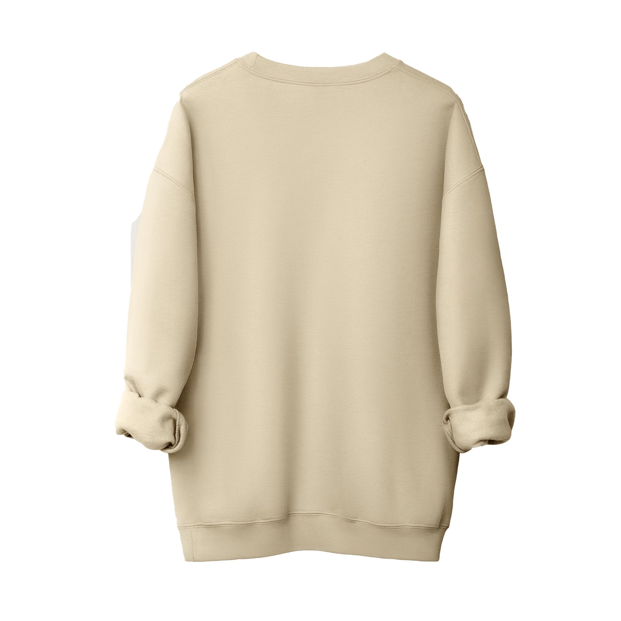 Simply Sage Market - Men's Graphic Sweatshirt Just Waiting For Halloween Skeleton