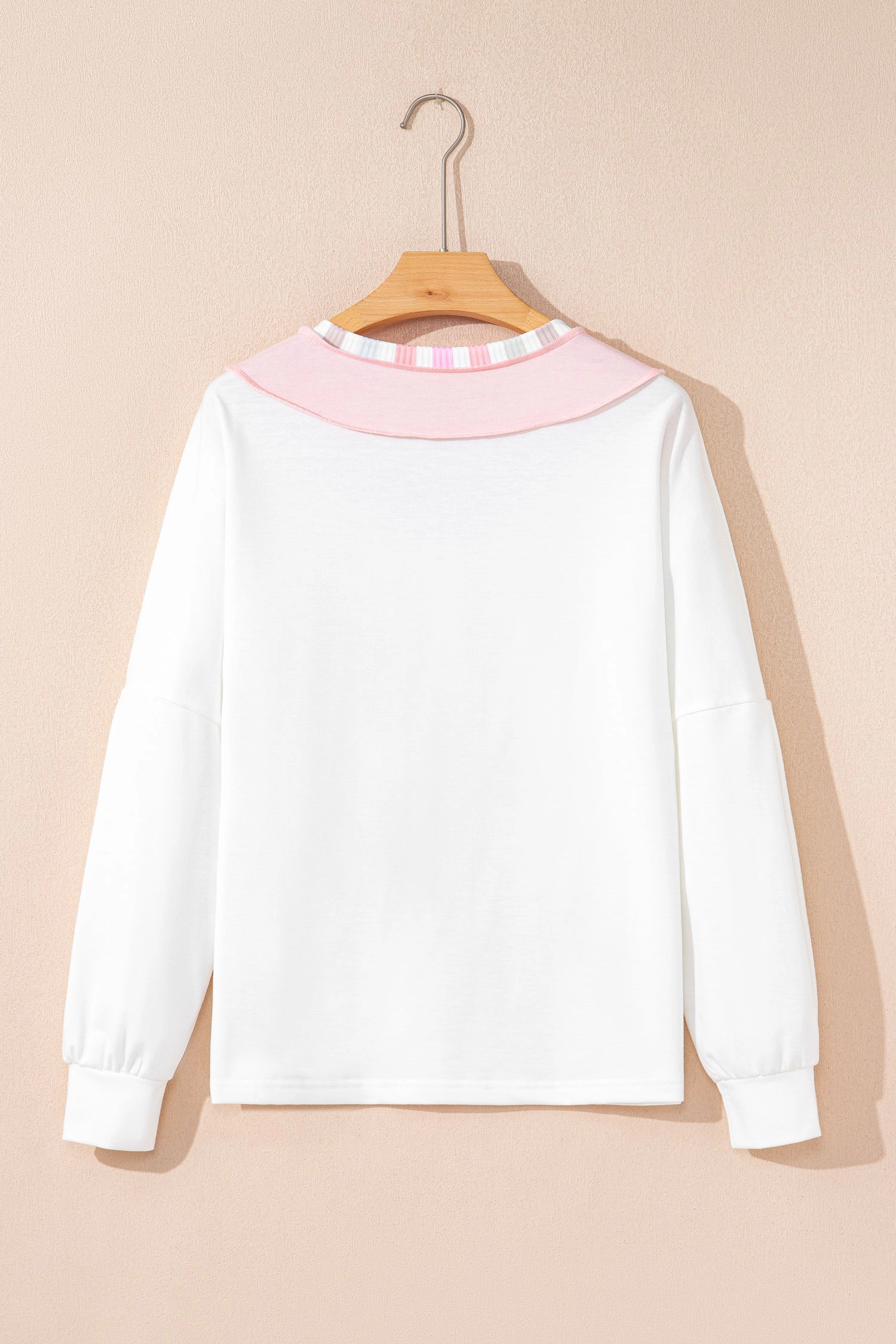 Threaded Pear Women's Promise Color Block Loose Long Sleeve Top