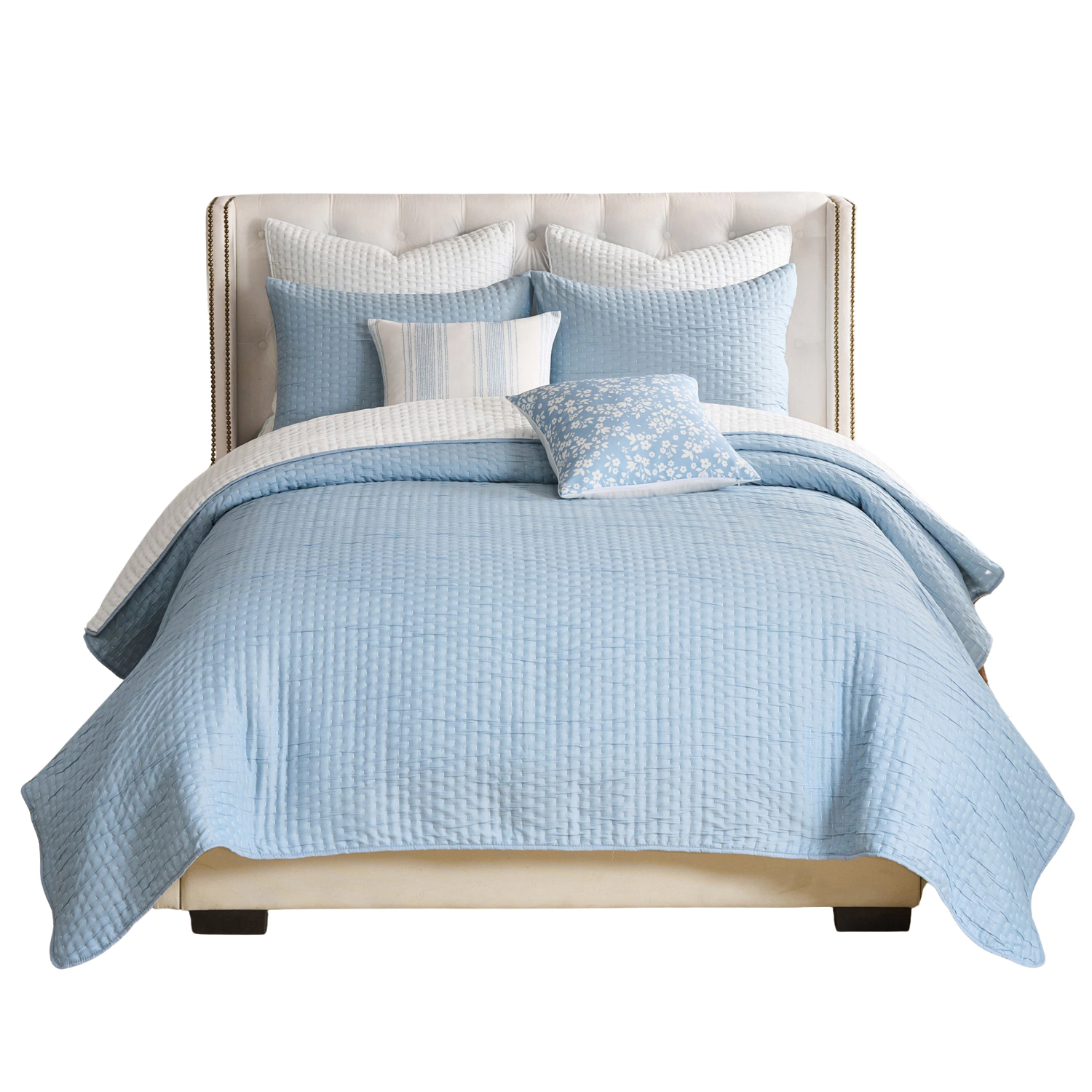 Greenland Home Fashions Homestead 100% Woven Polyester Jacquard 3 Piece Coverlet Set