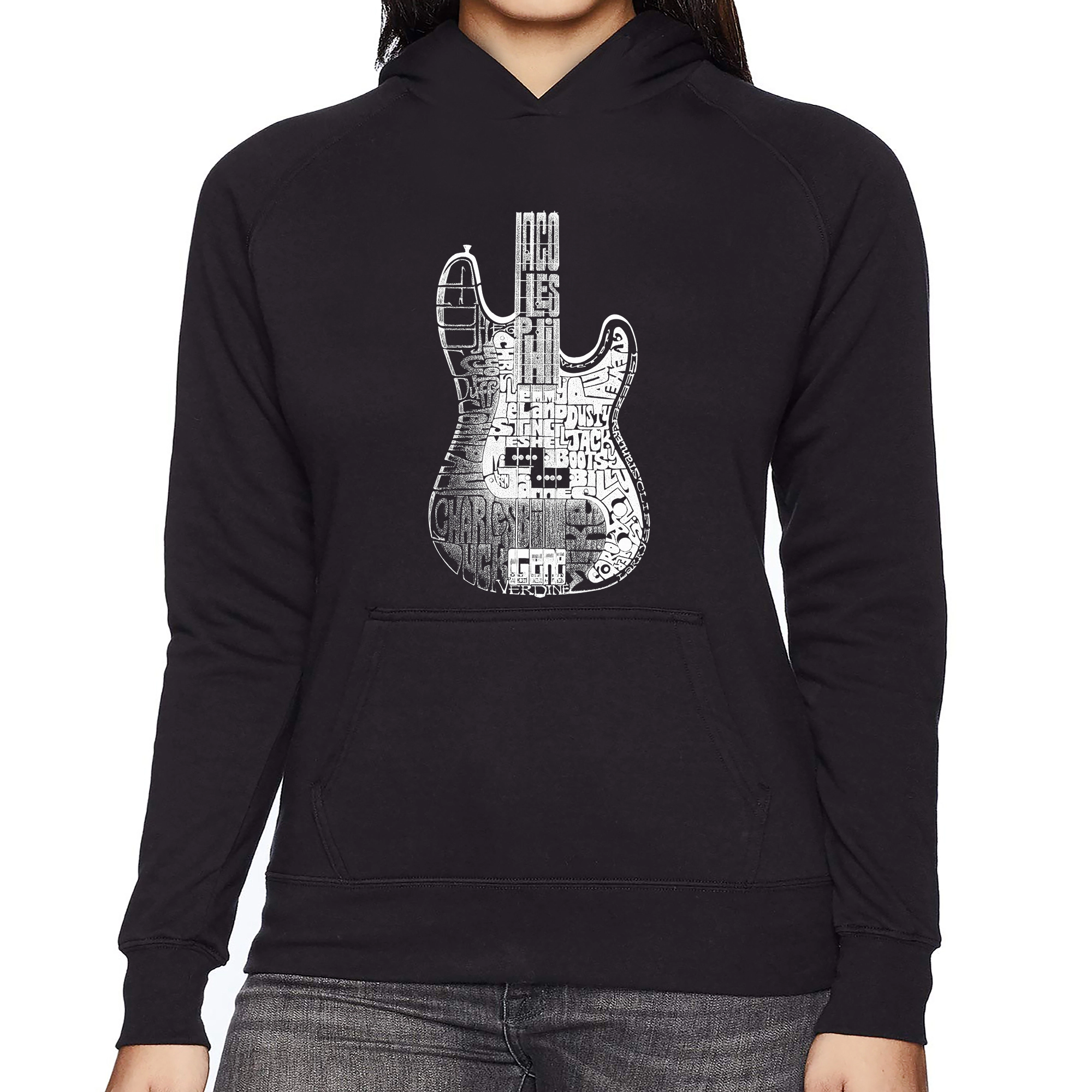 LA Pop Art Bass Guitar