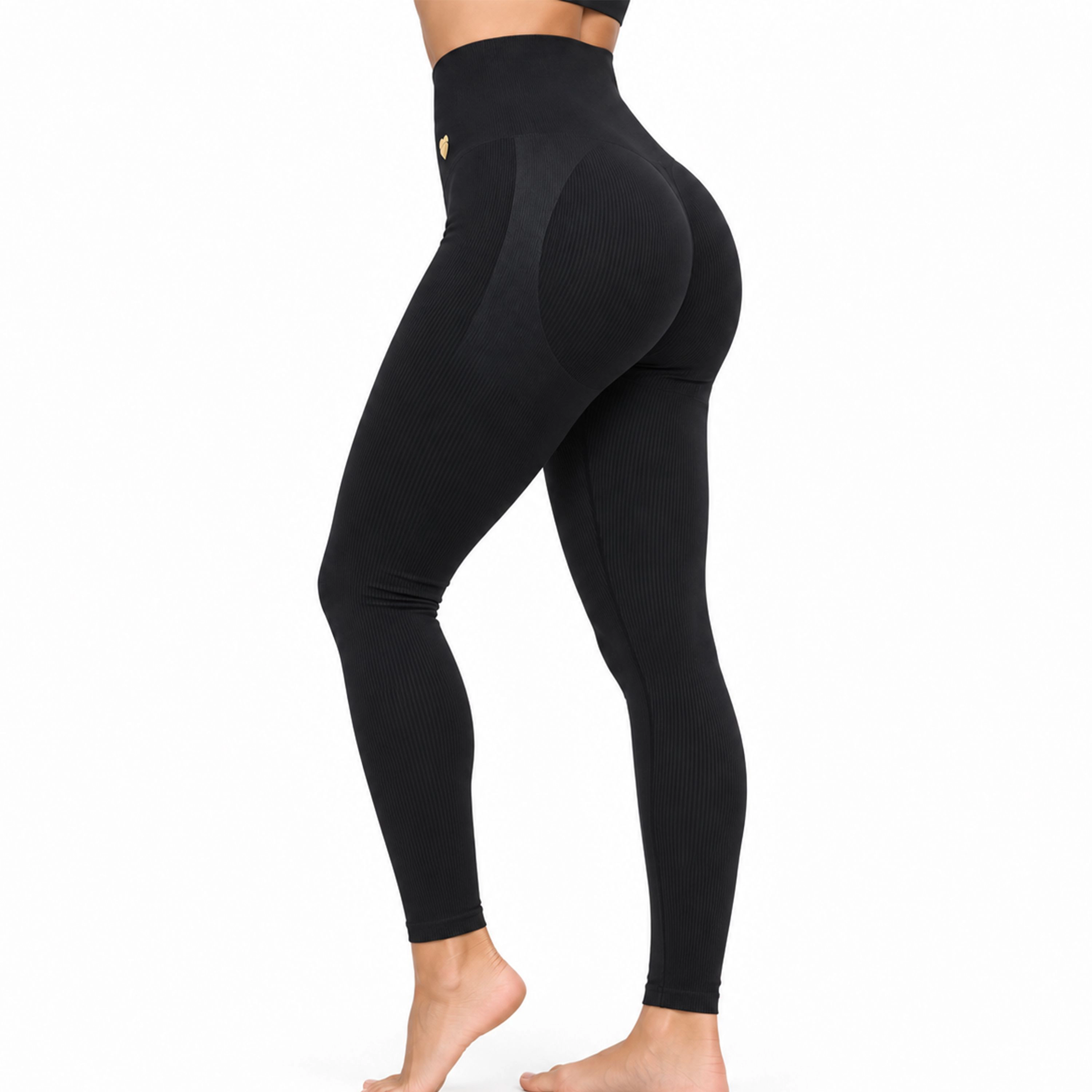 YAHAIRA Women's Shaping Leggings Double Tummy Long Sleeve