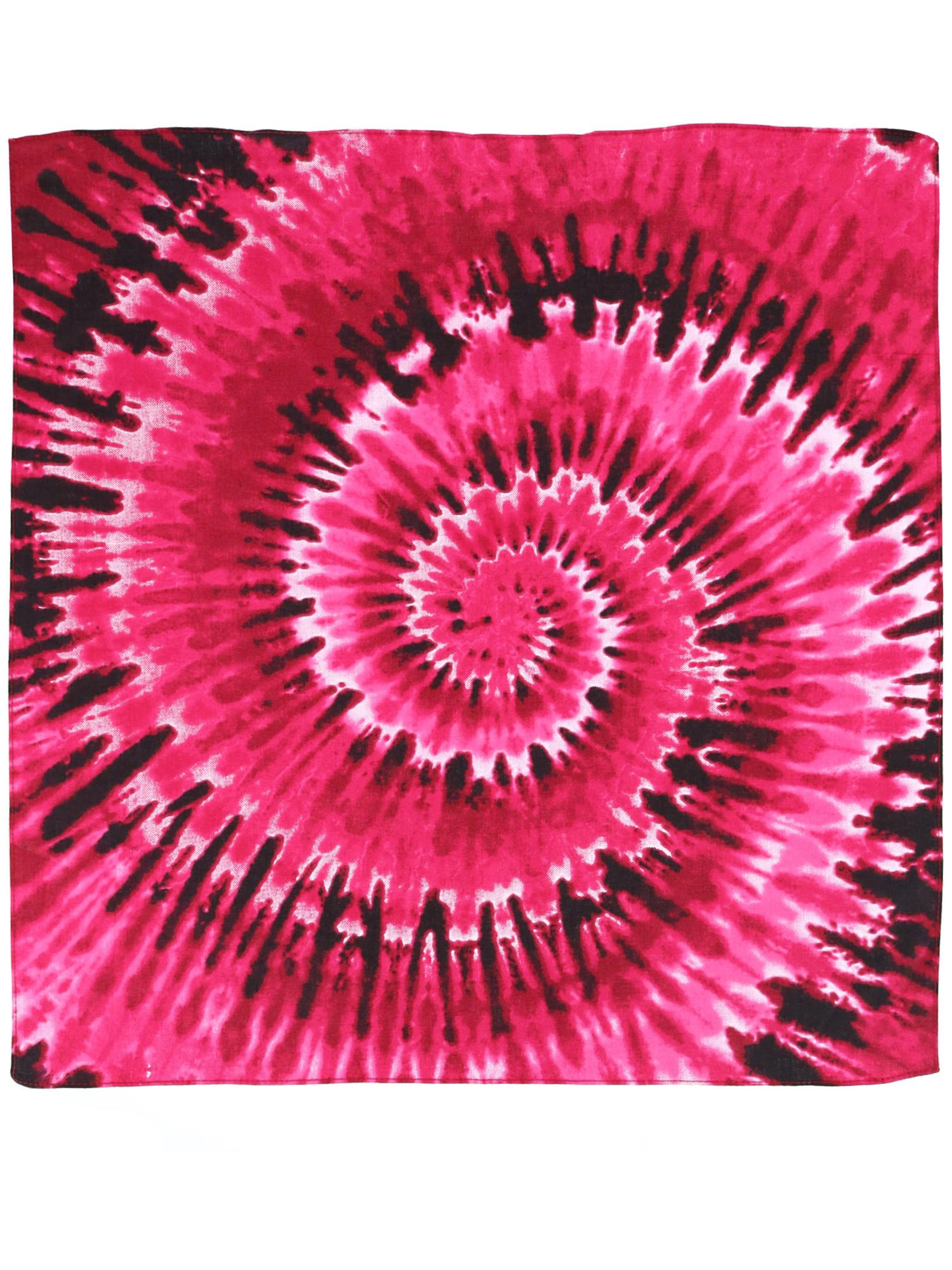 CTM® Tie Dye Swirl Bandana