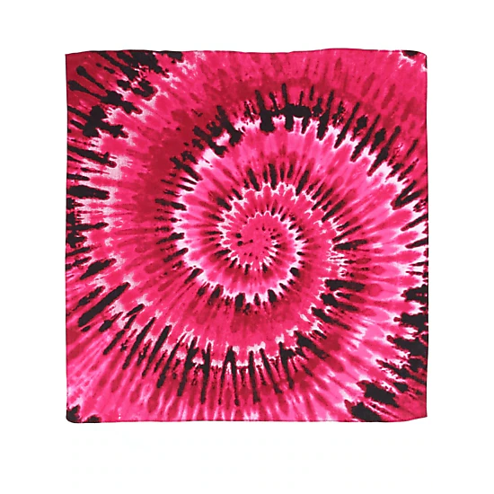 CTM® Tie Dye Swirl Bandana