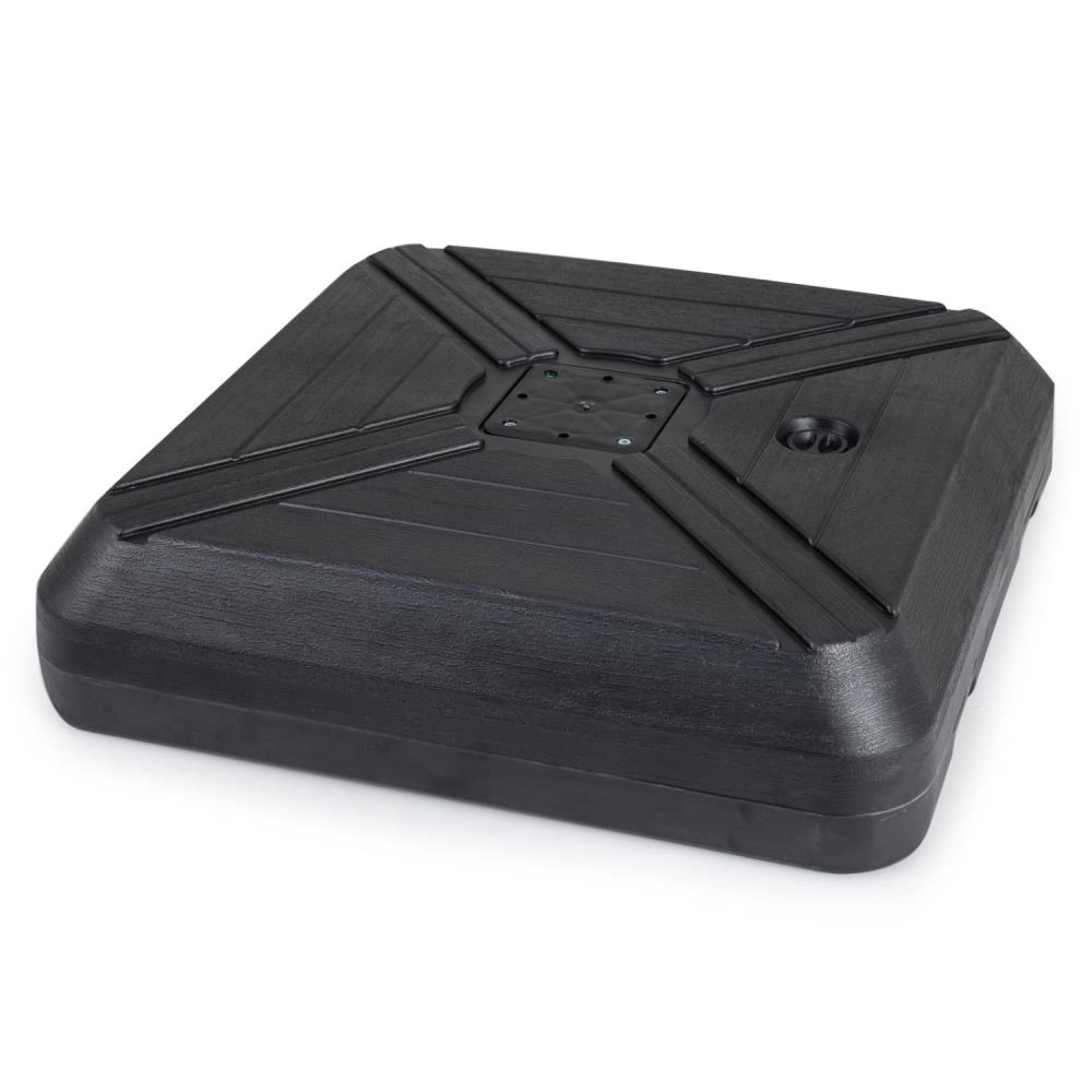Hivvago Offset Umbrella Base With Wheels For Backyard Poolside