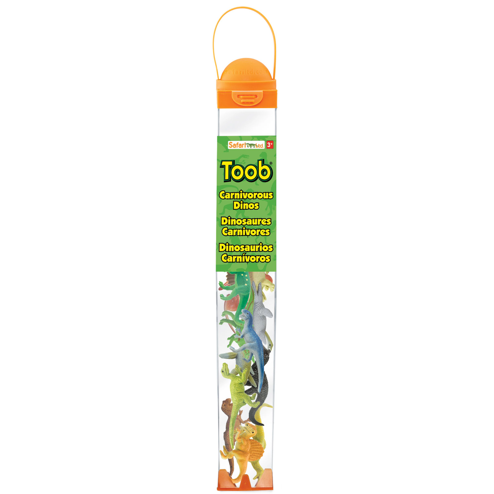 Safari Ltd. - Carnivorous Dinosaurs TOOB - contains 12 Mini Figurines