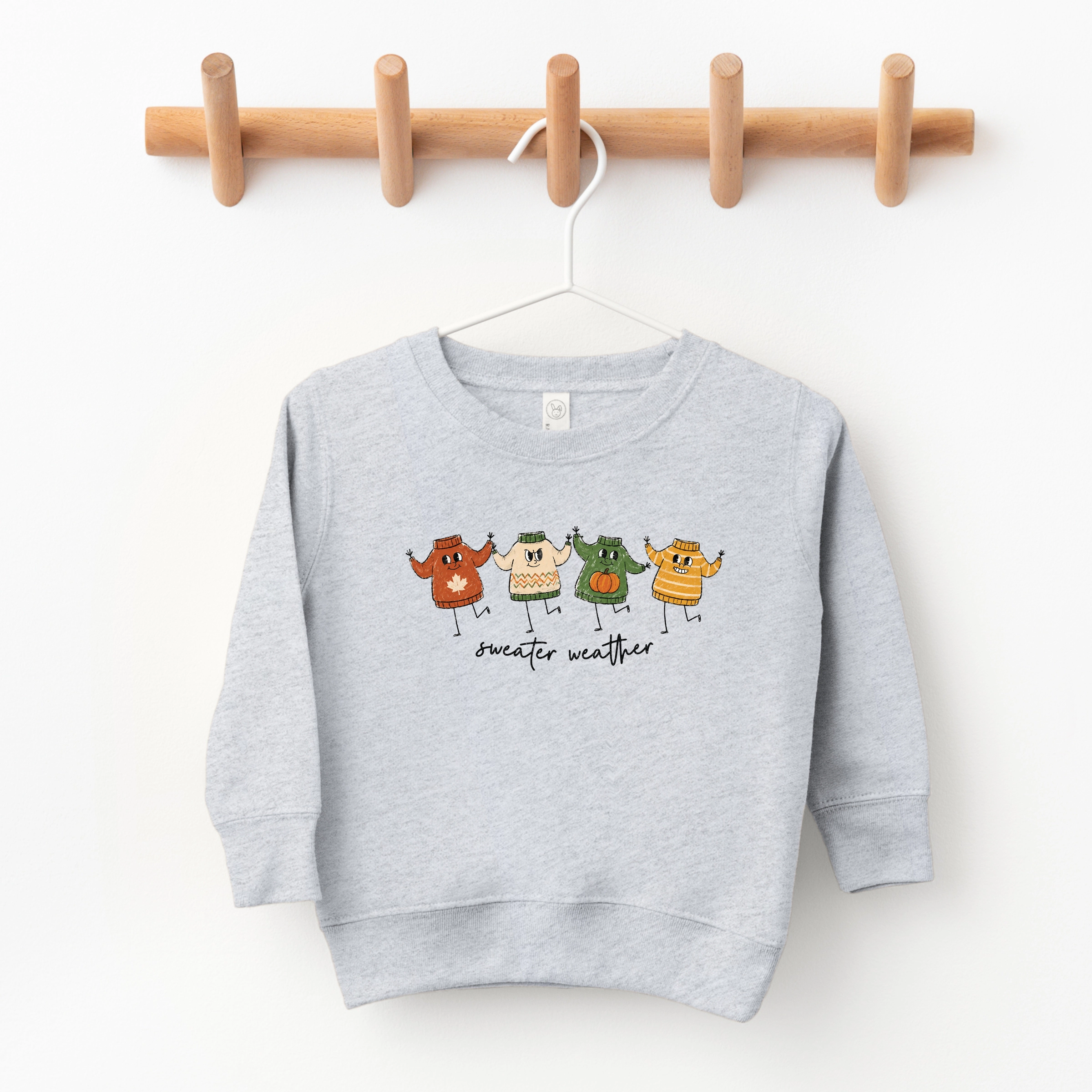 The Juniper Shop - Toddler Graphic Sweatshirt Sweater Weather Stick Figures
