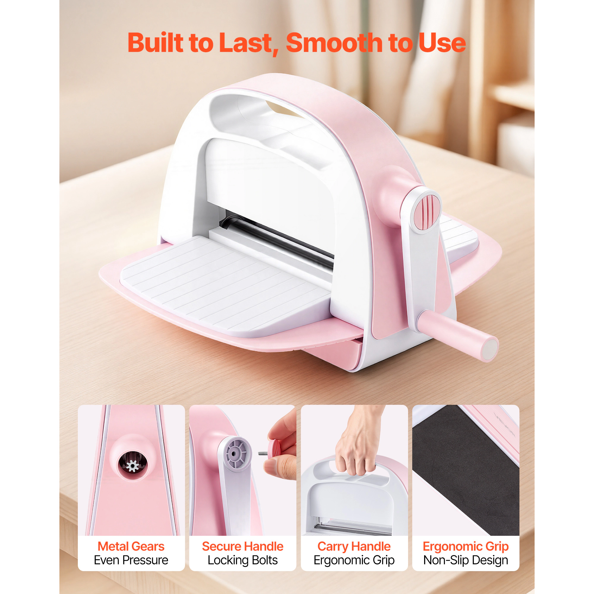 HONGGE Manual Die Cutting and Embossing Machine Opening Portable Cut Set with Dies