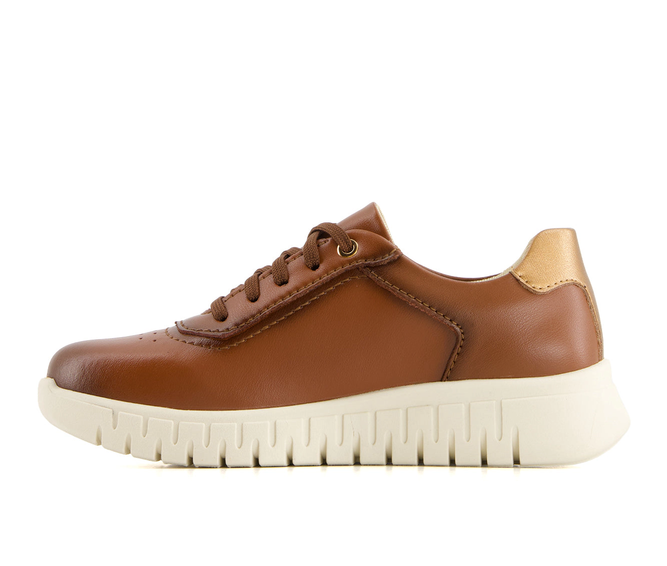 Andrea Womens Soft Leather Sneakers