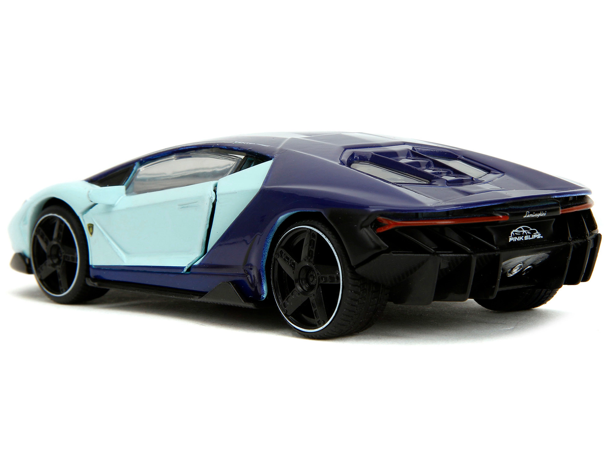 Jada Collectible Lamborghini Centenario Light Blue And Purple "Pink Slips" Series 1/32 Diecast Model Car