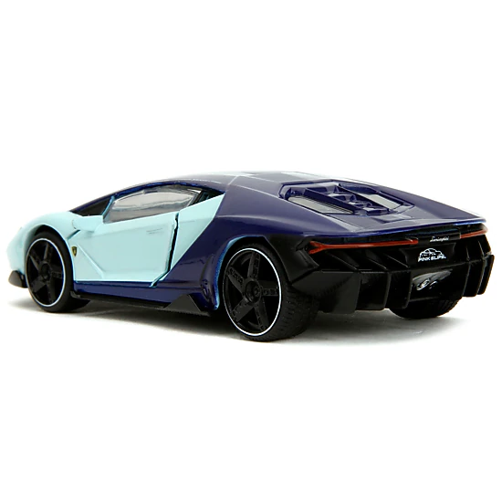 Jada Collectible Lamborghini Centenario Light Blue And Purple "Pink Slips" Series 1/32 Diecast Model Car