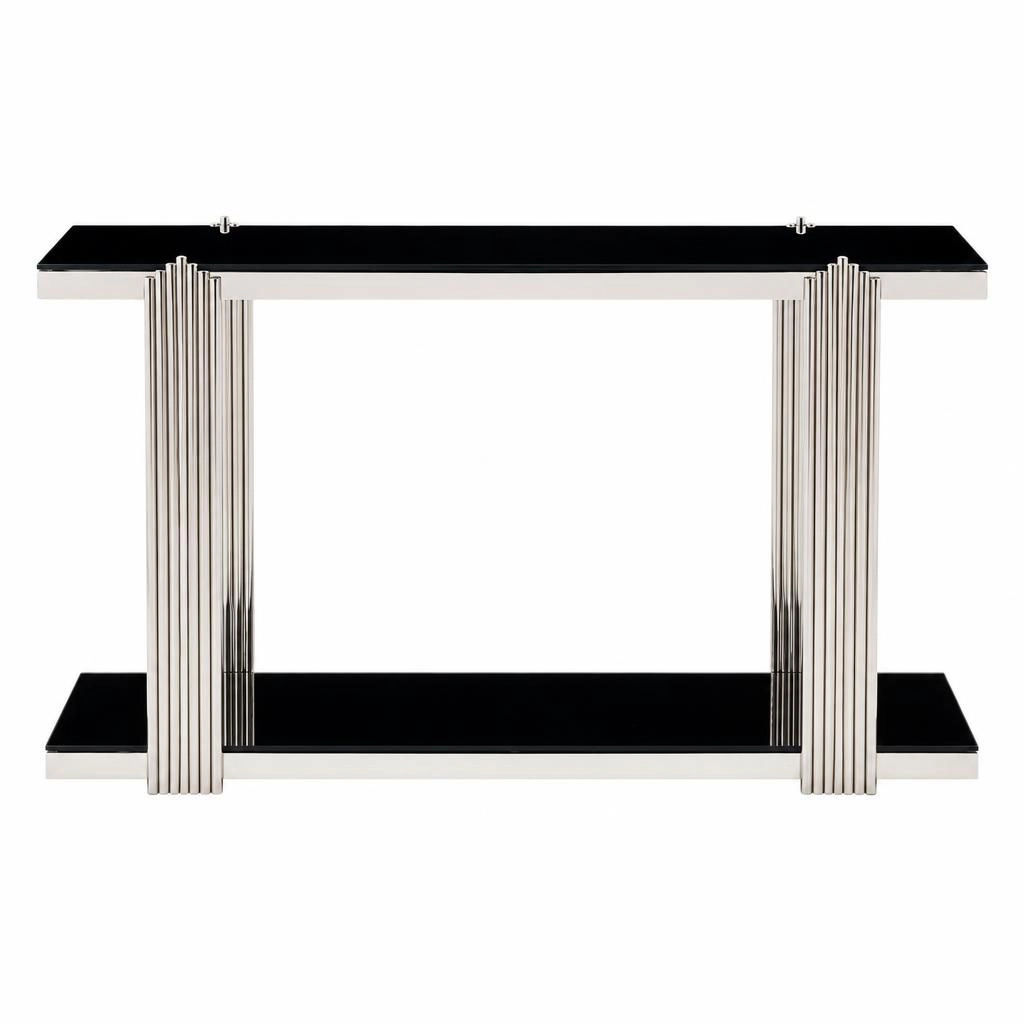 GOODSILO 55 Inch Long Narrow Console Table