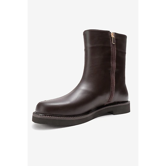 Forever & Always Womens Lucano Leather Ankle Boots