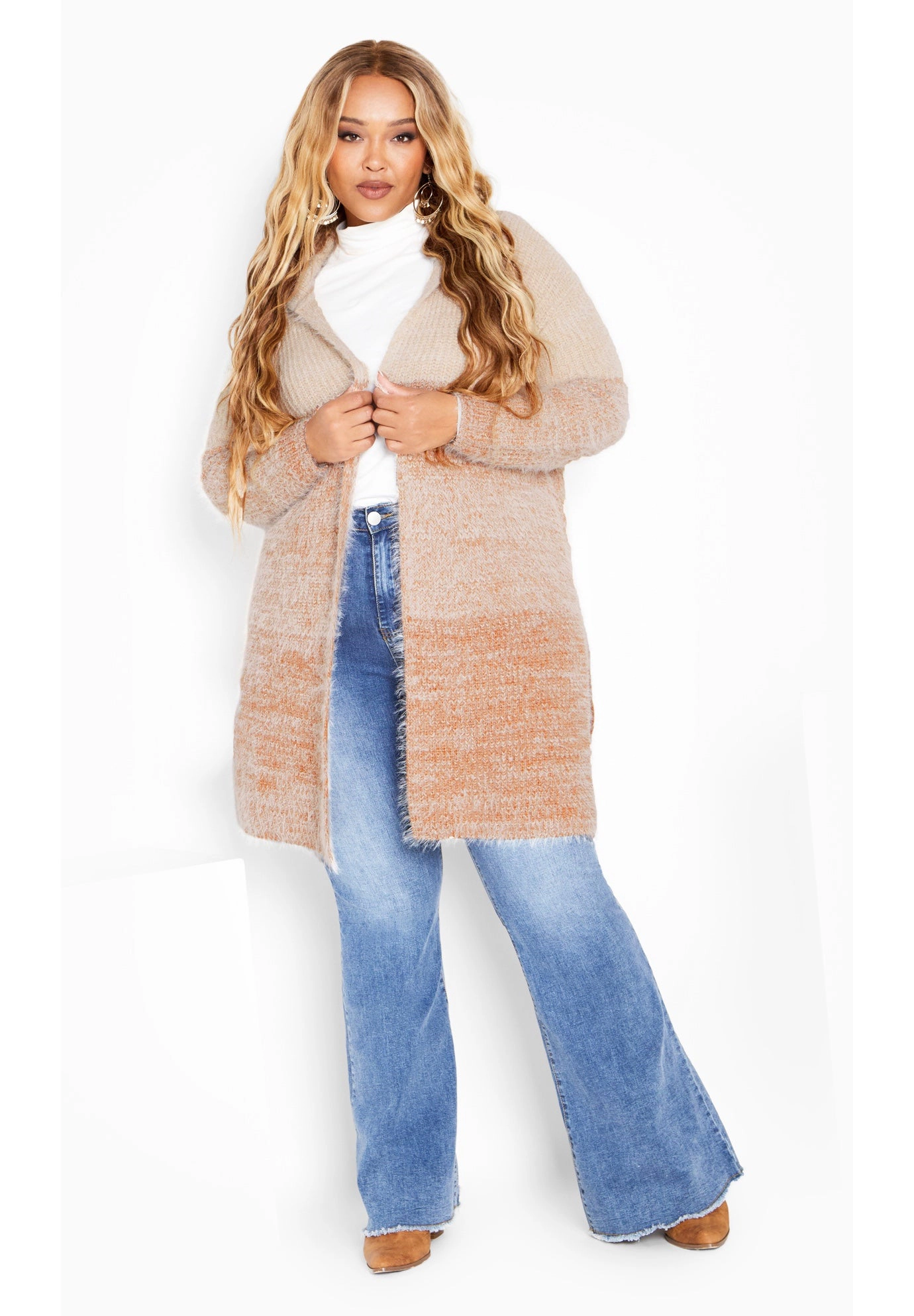 Avenue Women's Plus Kelsey Cardigan