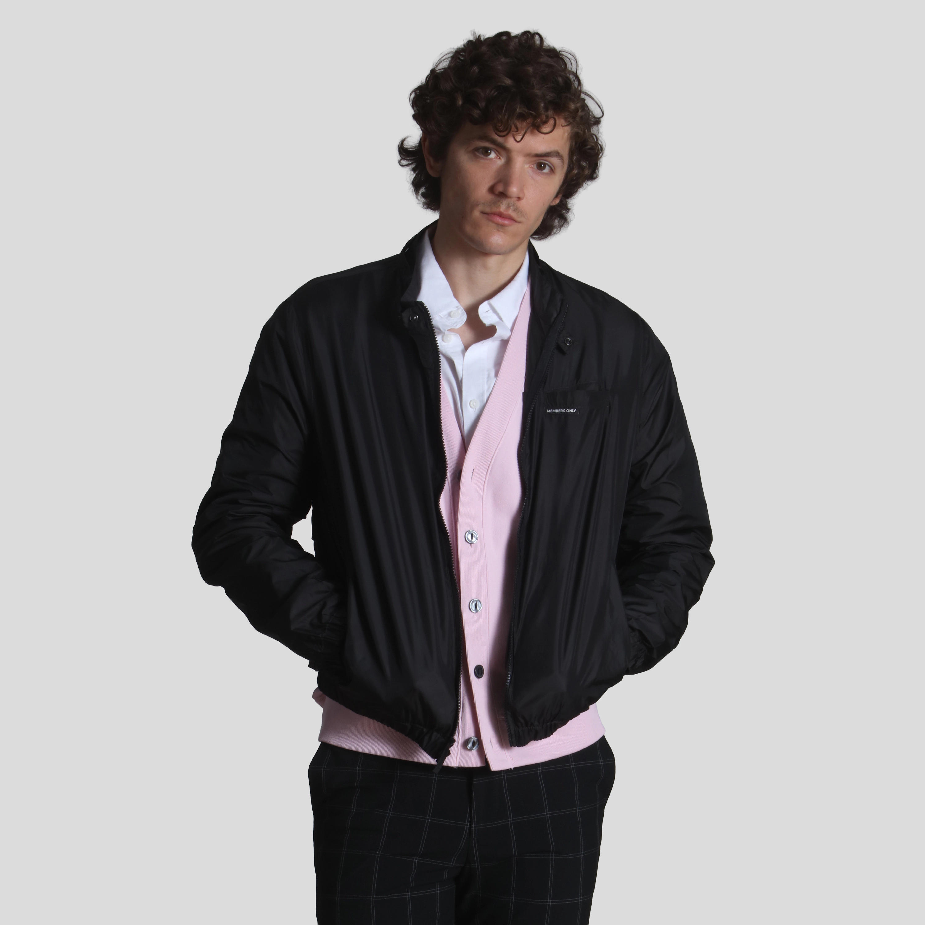 Members Only Mens Packable Windbreaker Jacket