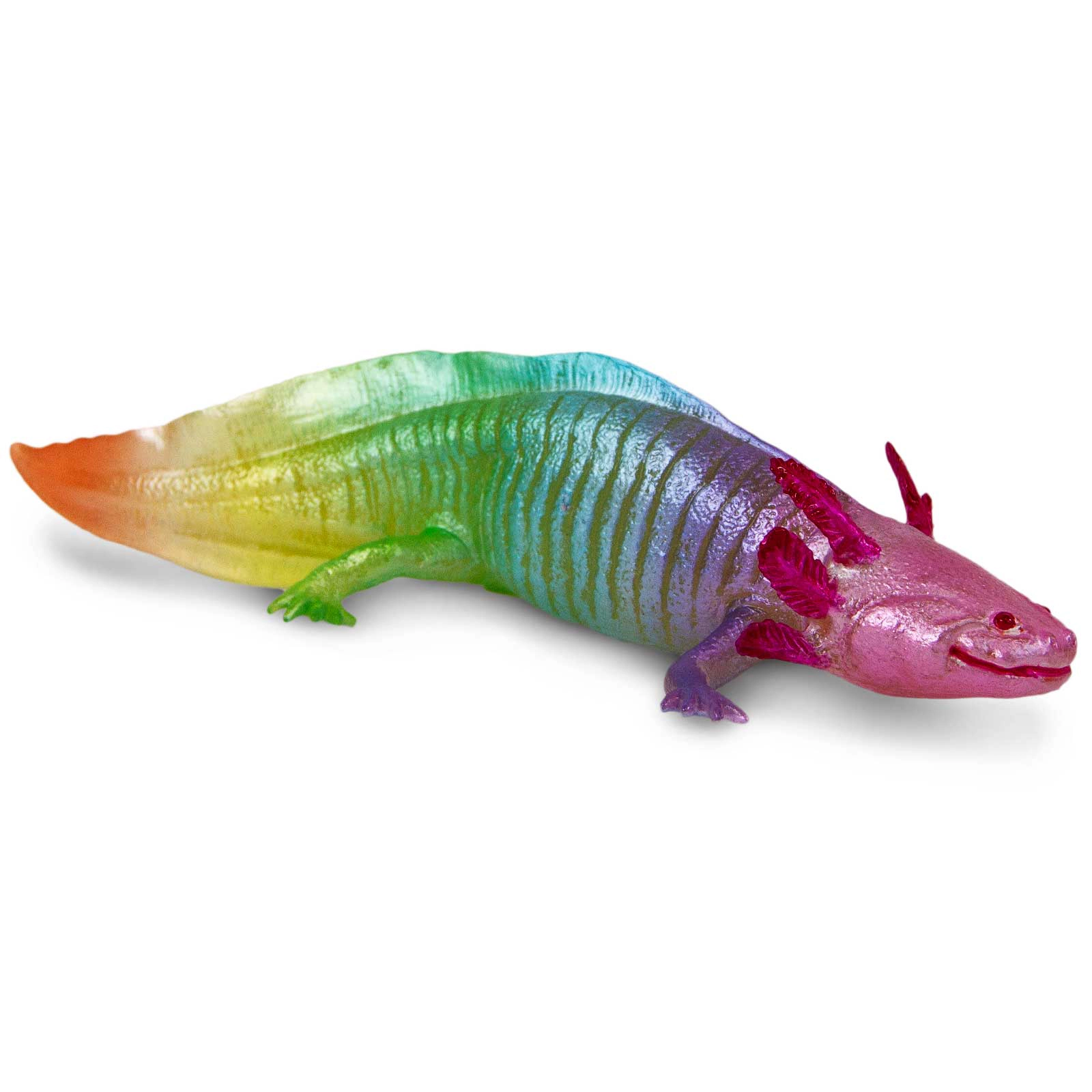 Safari Ltd. - Rainbow Axolotl Kids Toy Figure