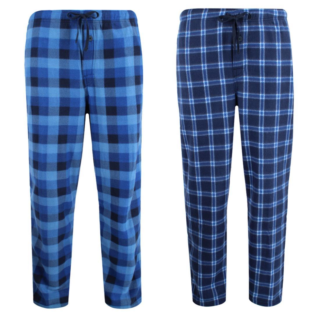 Fruit of the Loom Men's Flannel Pajama Pant (Pack 2)