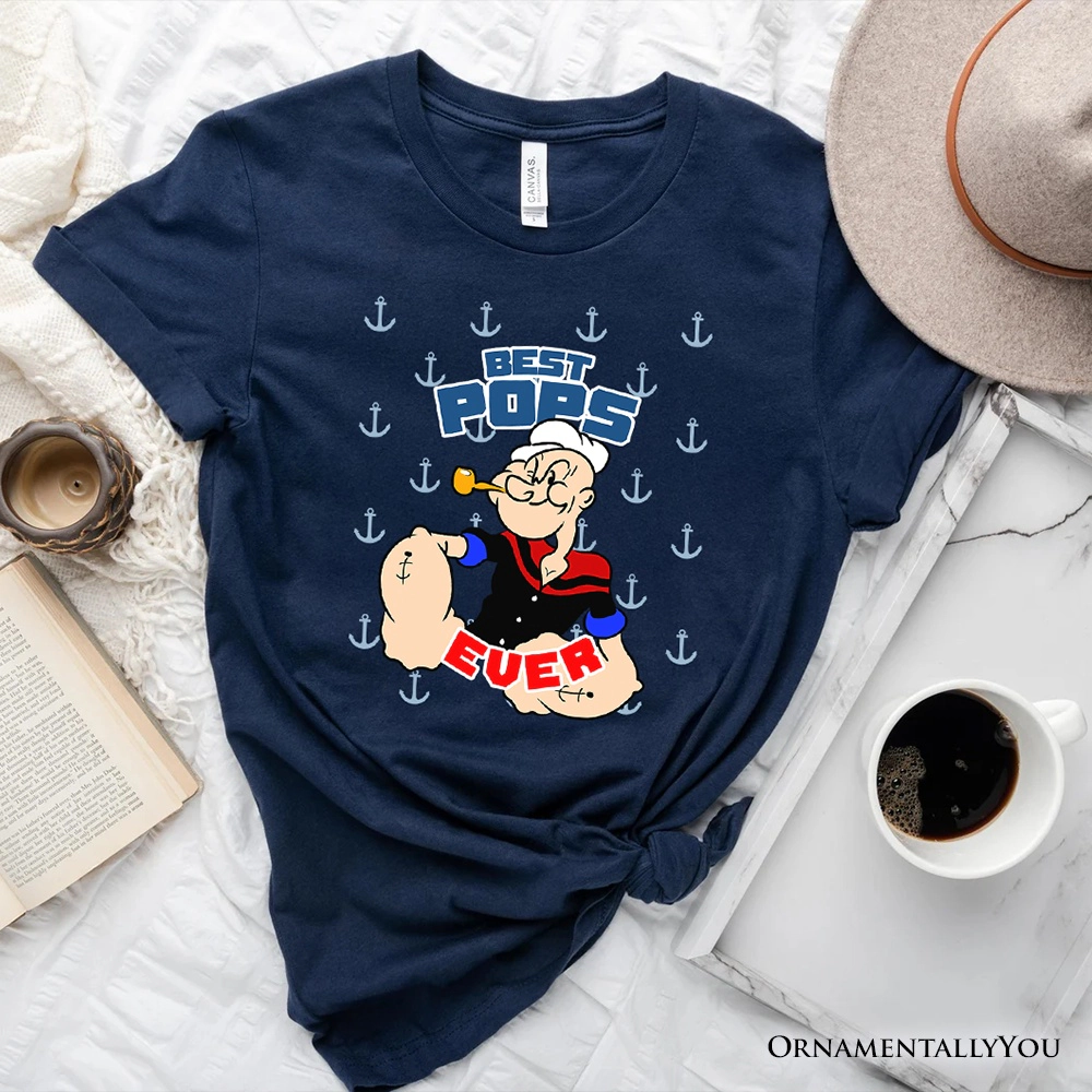 OrnamentallyYou Mens Best Pops Ever T-Shirt