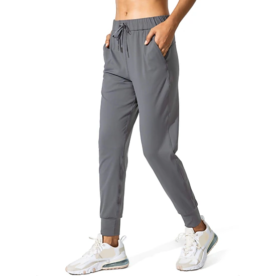 PIGFDK Women's Drawstring Joggers Pants With Pockets For Workout Lounge Running
