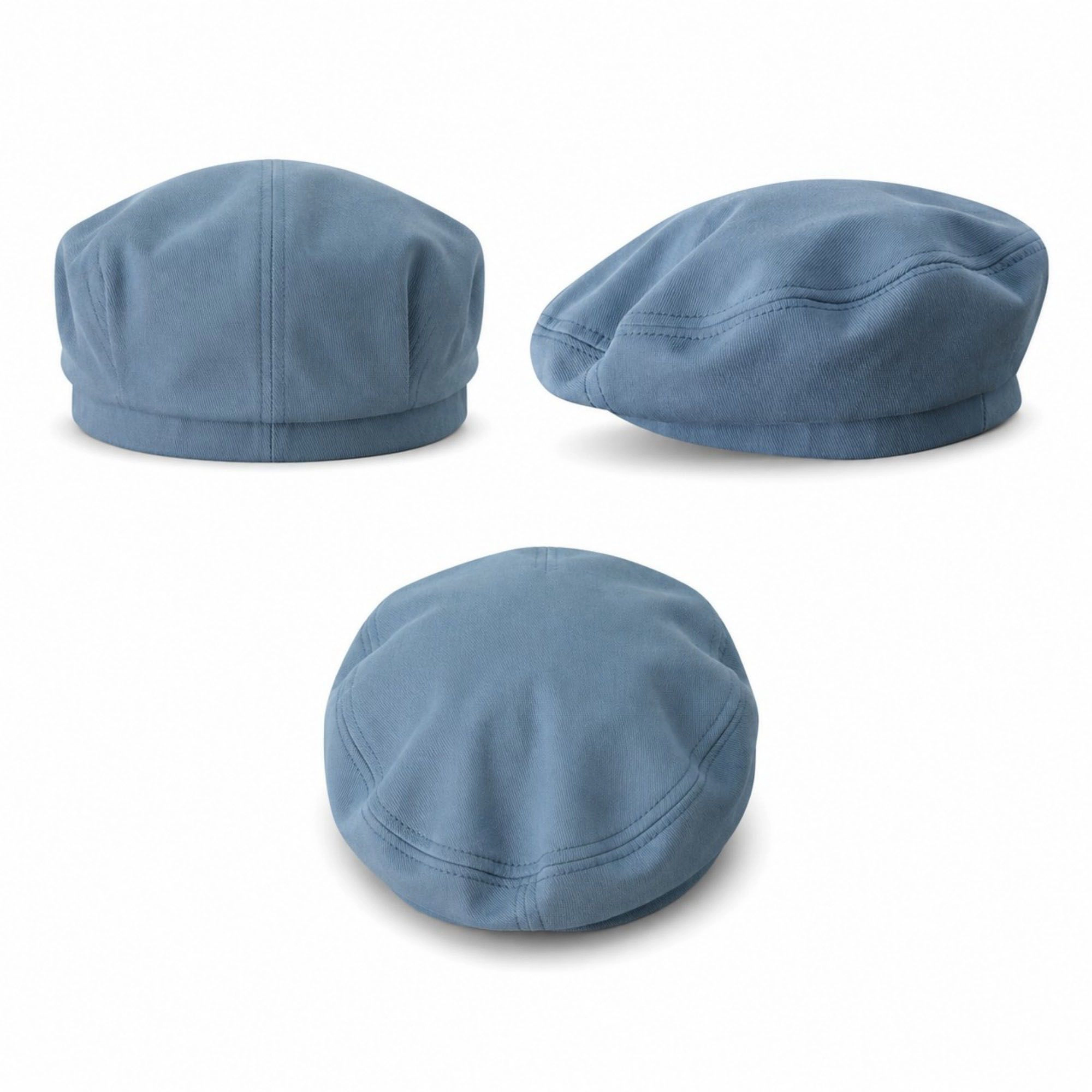 Anna-Kaci Women's Men's Classic Flat Cap Fine Ribbed Ivy Newsboy Driving Hat