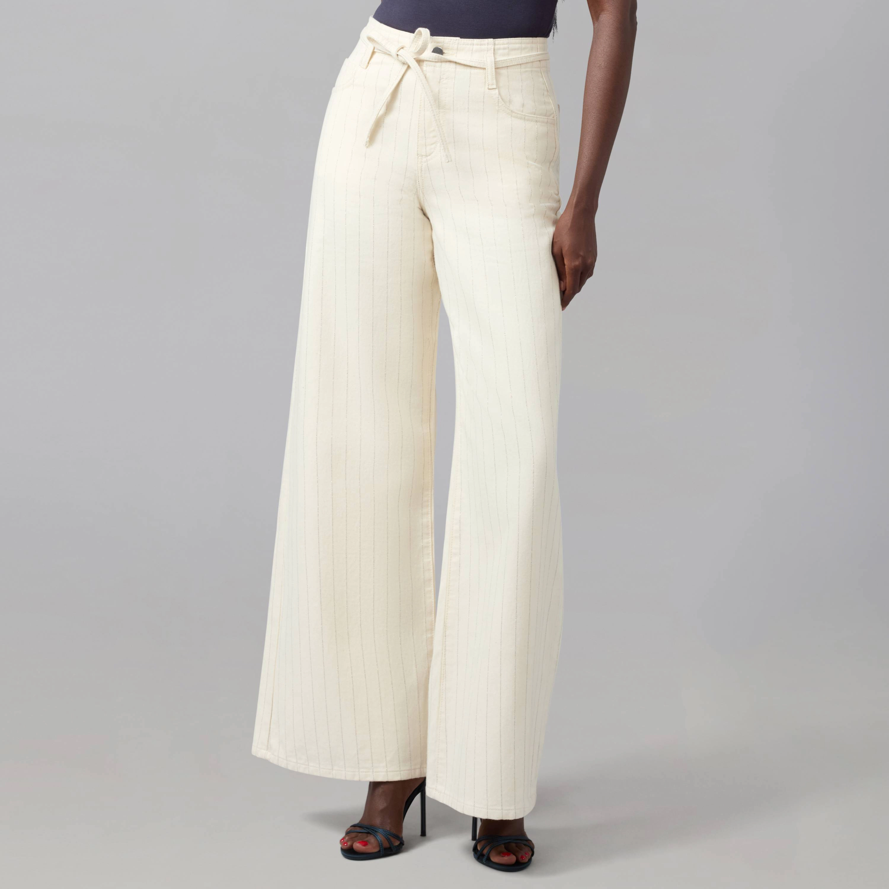 Lola Denim Womens Milan Ultra High Rise Wide Leg Jeans