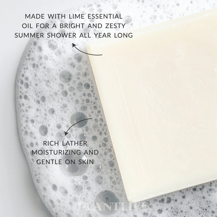 Plantlife Coconut Lime Aromatherapy Herbal Soap