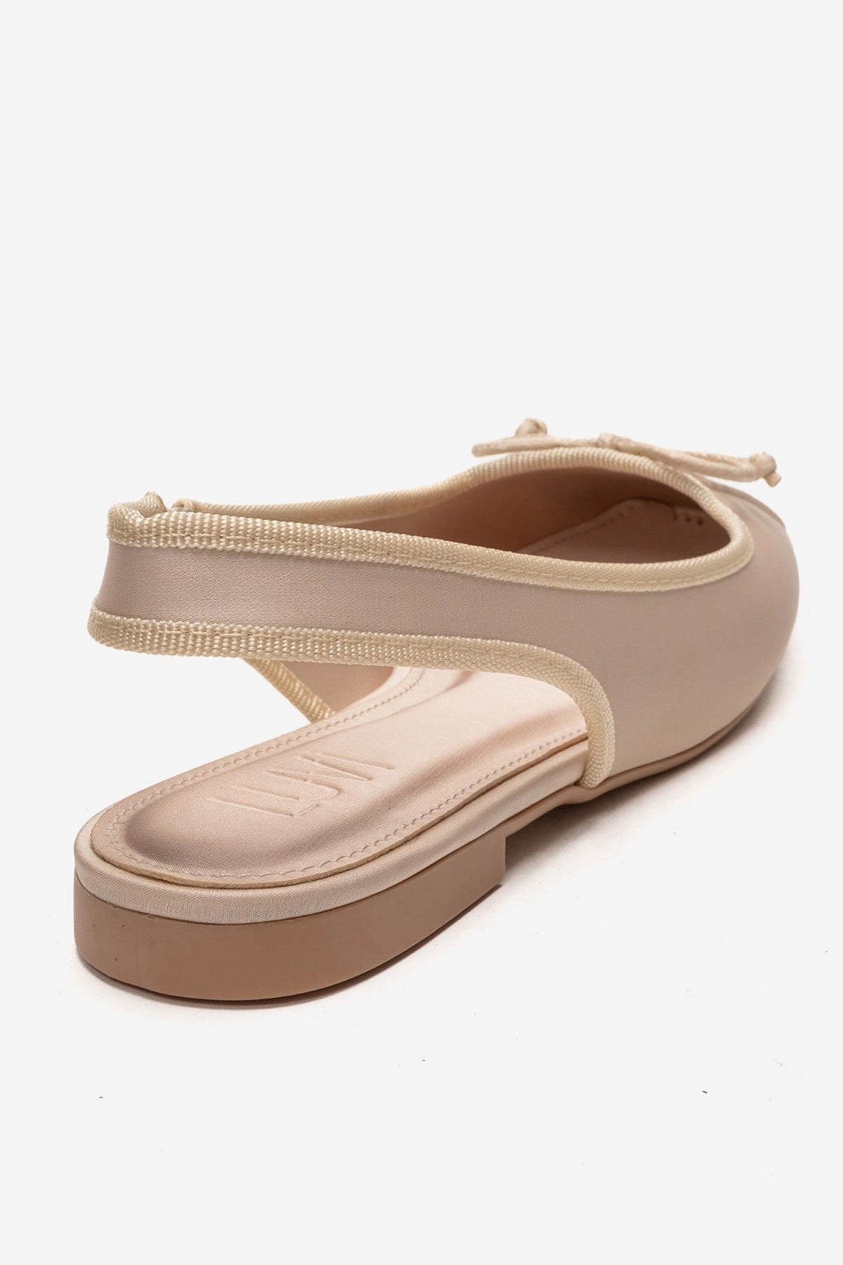 Prologue Shoes Womens Zelvia Bow Slingback Ballet Flat