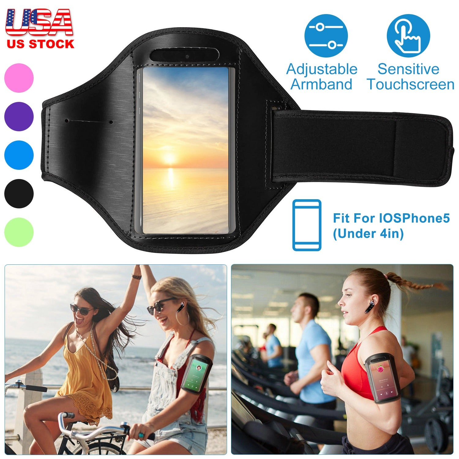 GBruno Adjustable Phone Armband Case