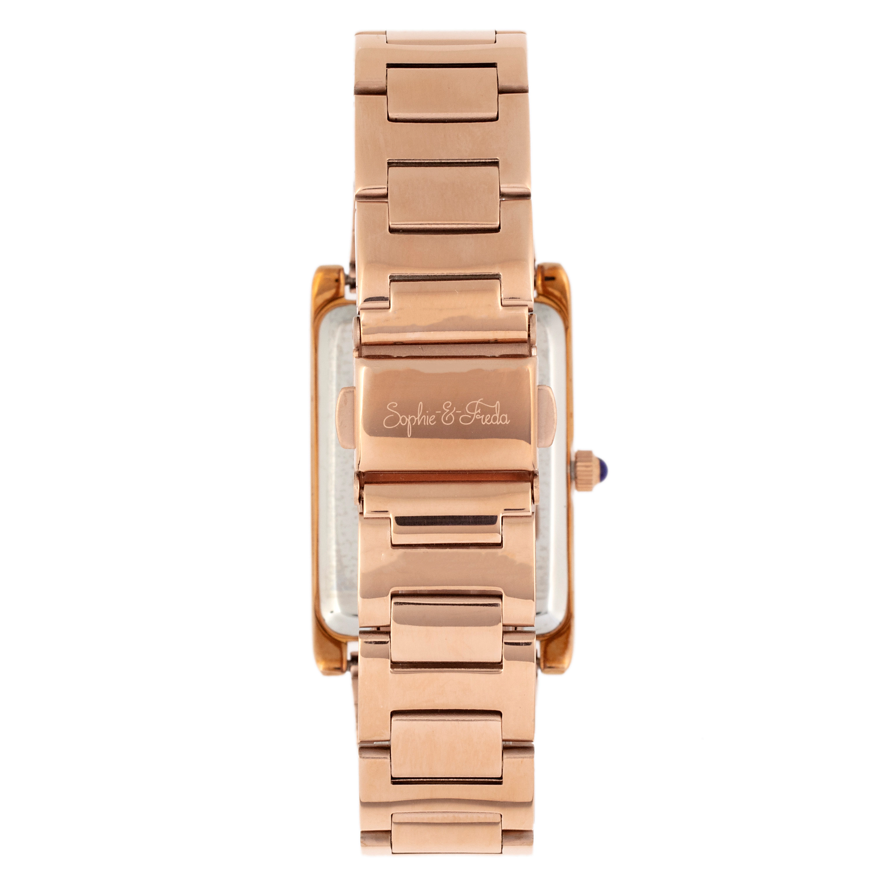 Sophie and Freda Wilmington Bracelet Watch w/Swarovski Crystals