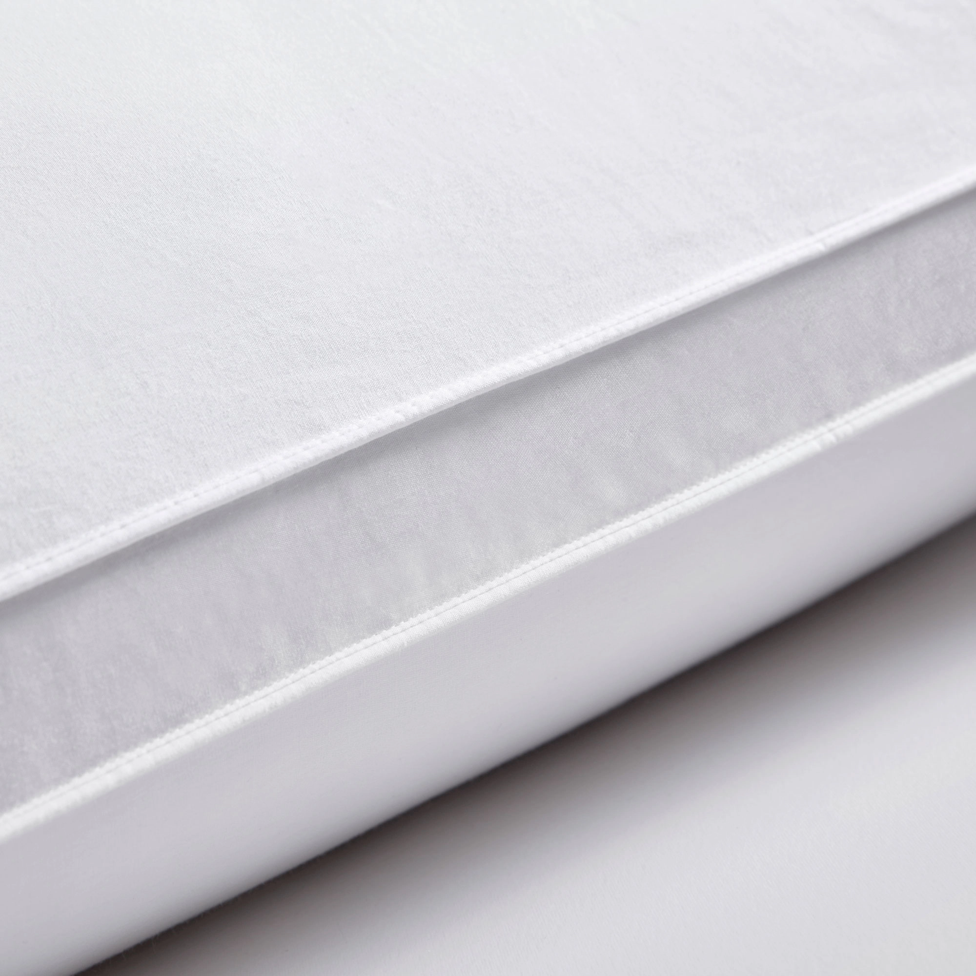 PEACENEST High Loft Goose Feather Pillow Set Supportive Bed Pillows