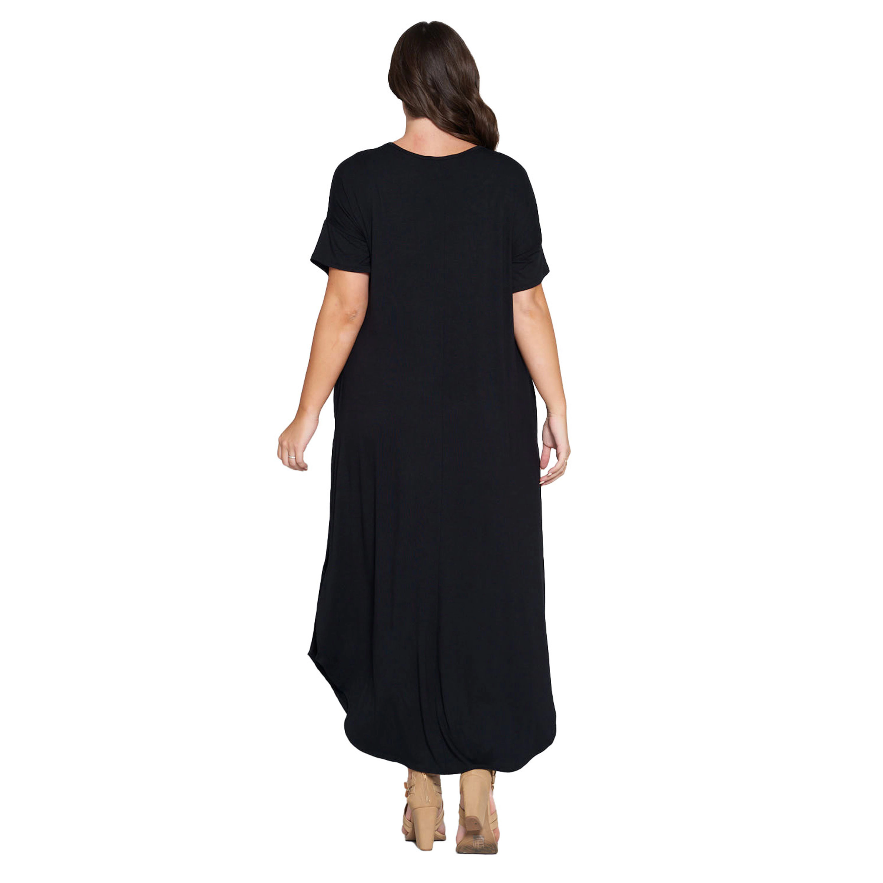 L I V D Women's Plus Scarlett Maxi Pocket Dress