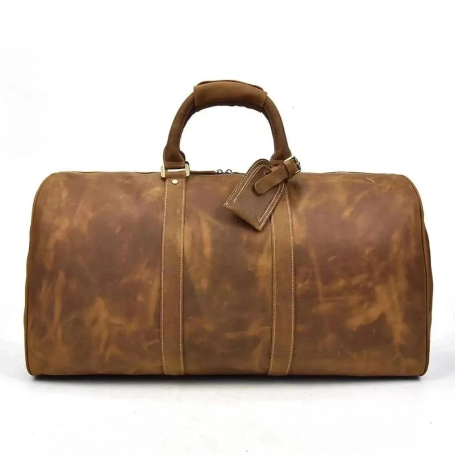 Steel Horse Leather Unisex The Bjarke Weekender | Handcrafted Duffle Bag