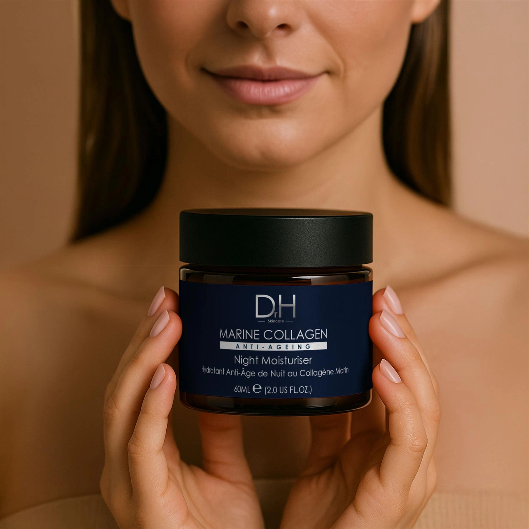 Dr H Marine Collagen Night Moisturiser 60ml