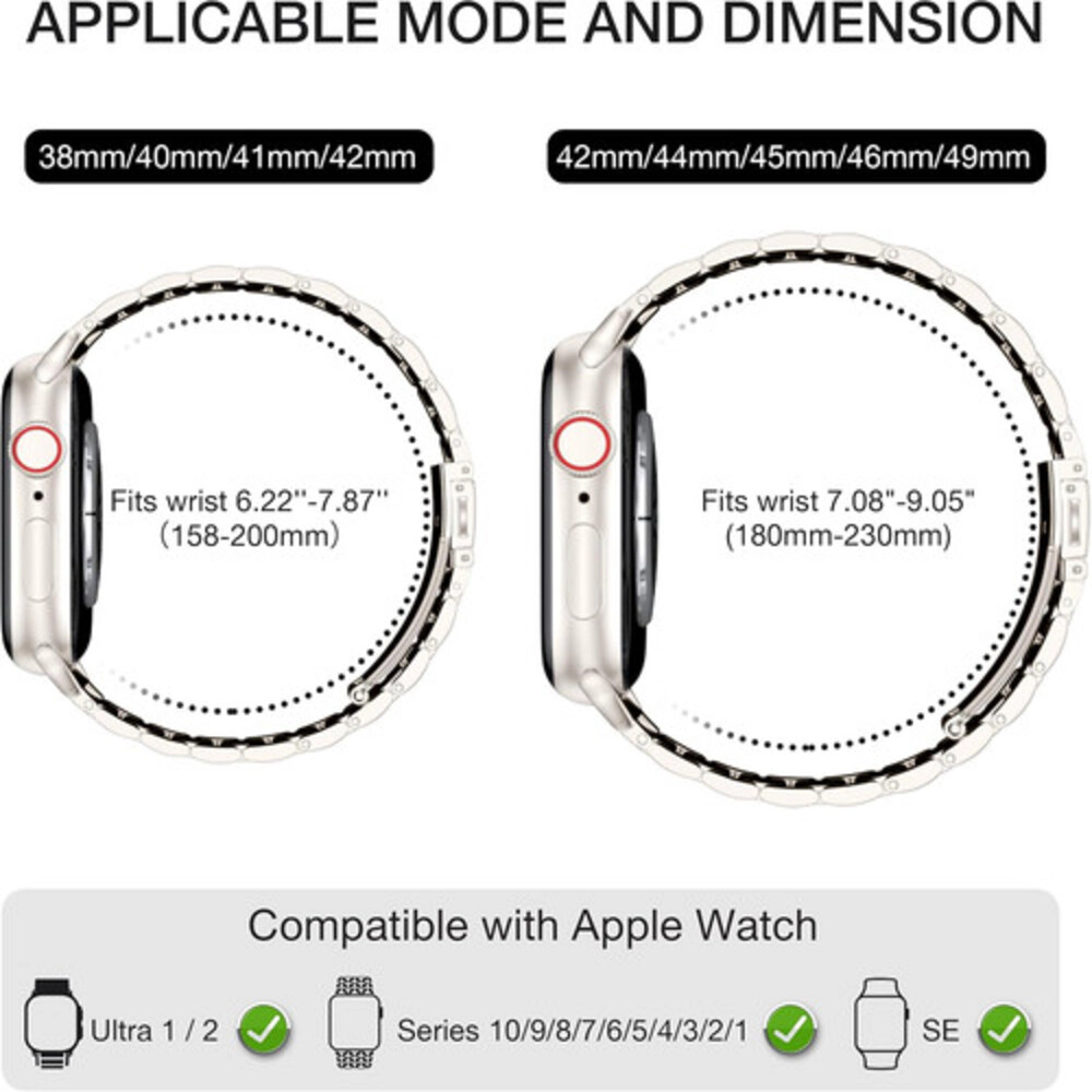 OneLink Gadgets 316 Stainless Steel Metal Watch Band