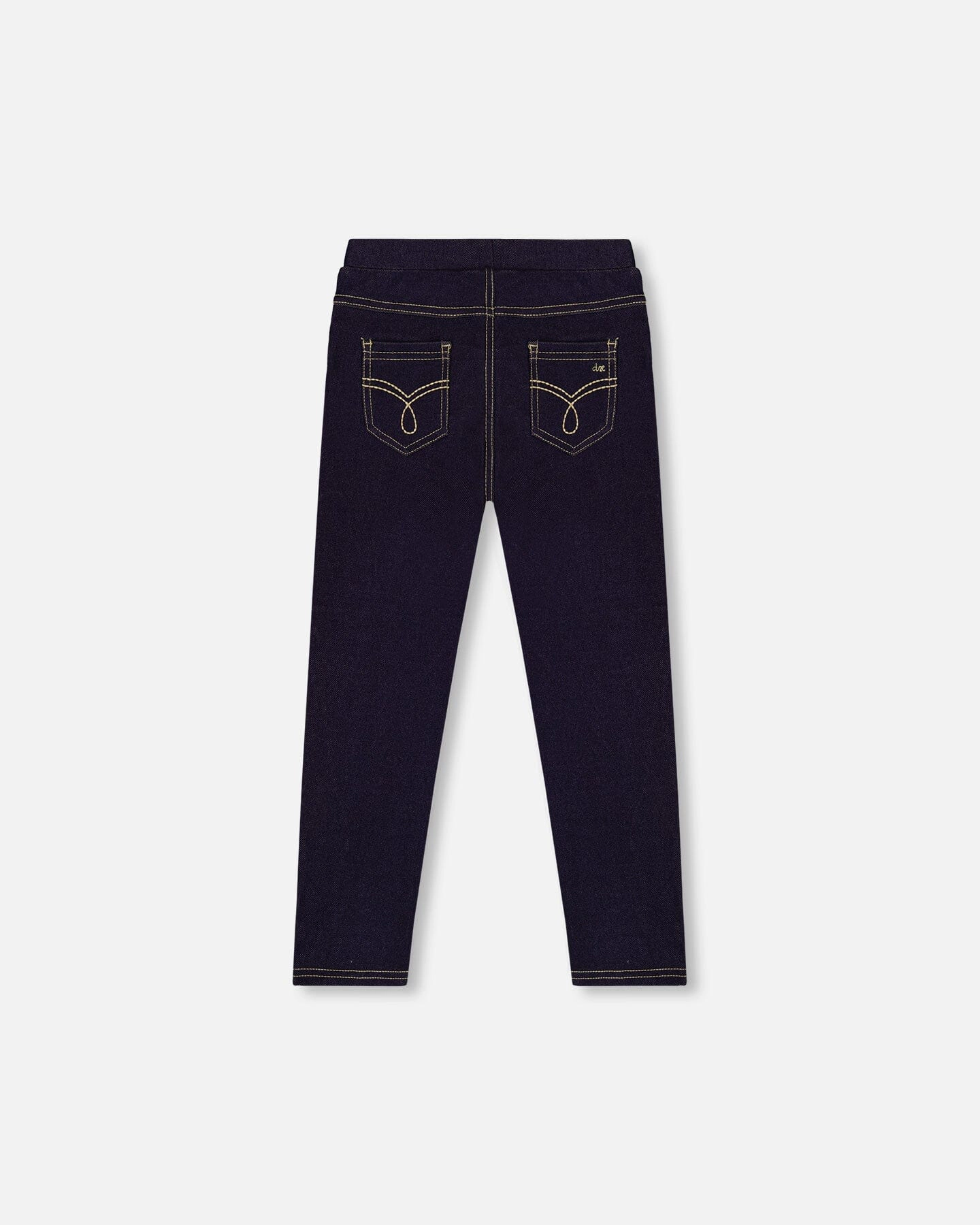 Deux par Girls Denim Elastic Waist Jeggings