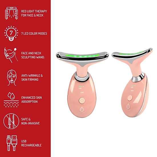 Pursonic Sculpt & Glow Set – Gua Sha Device, Red Light Sculptor ...