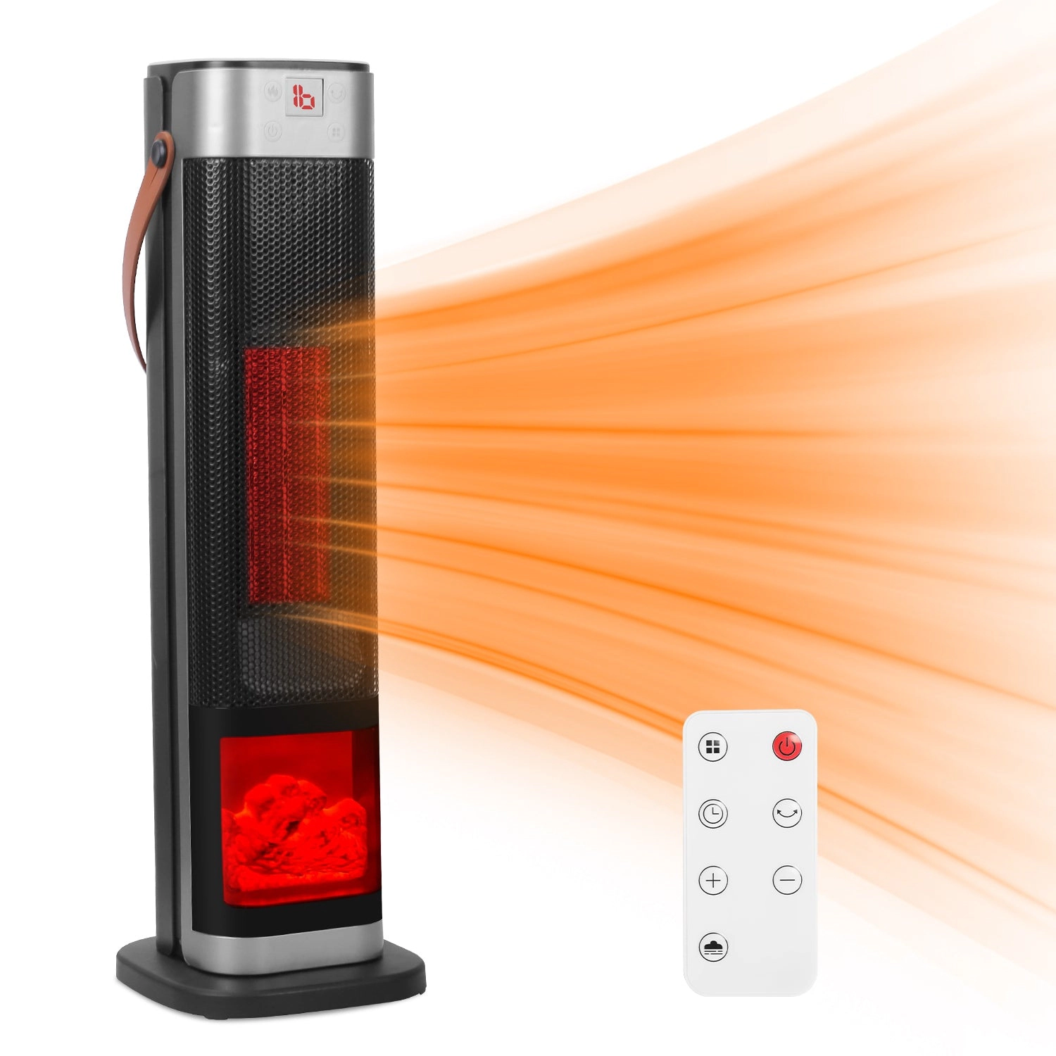 GBruno 1500W Oscillating Ceramic Tower Space Heater
