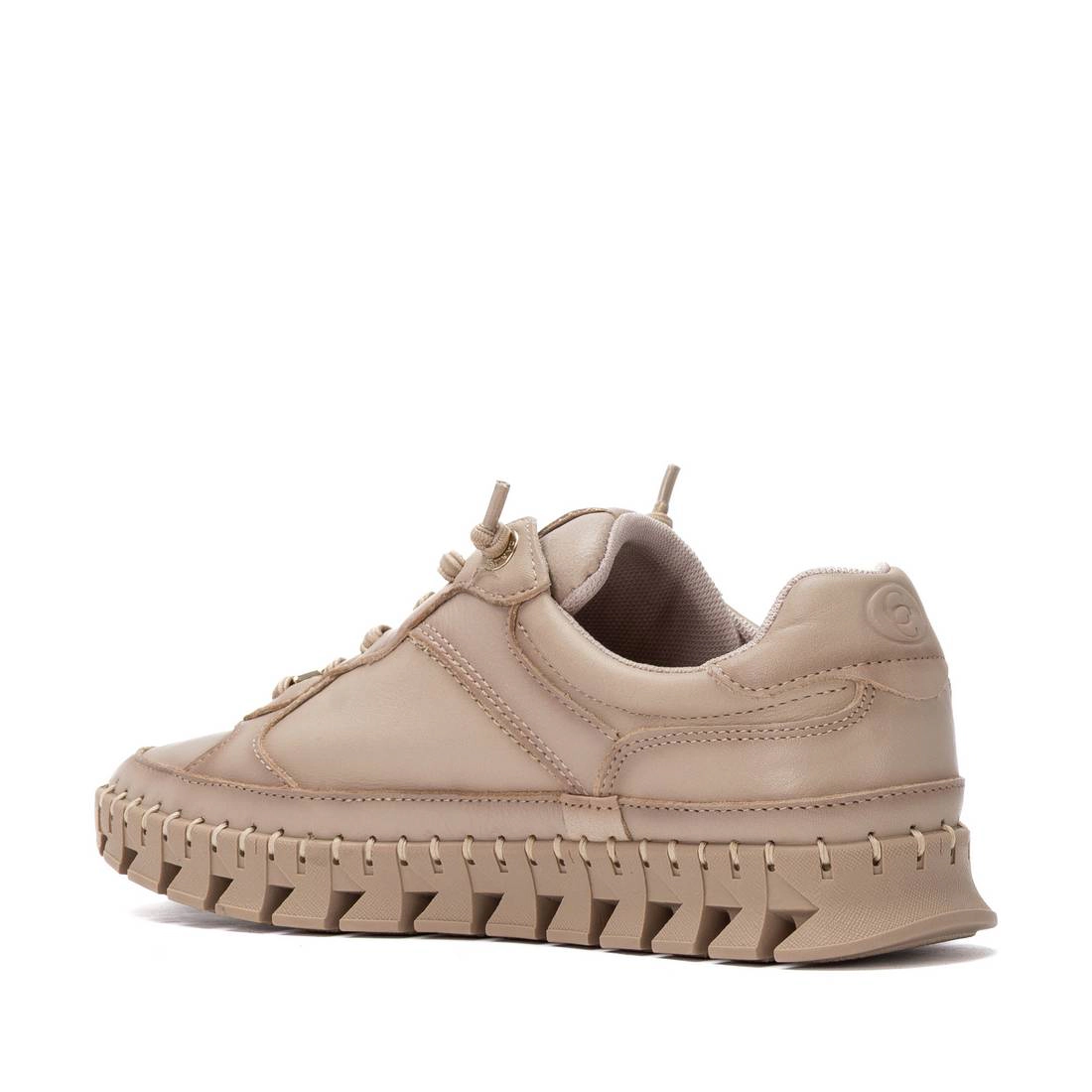 Women's Leather Lace-Up Sneakers Carmela Collection By XTI