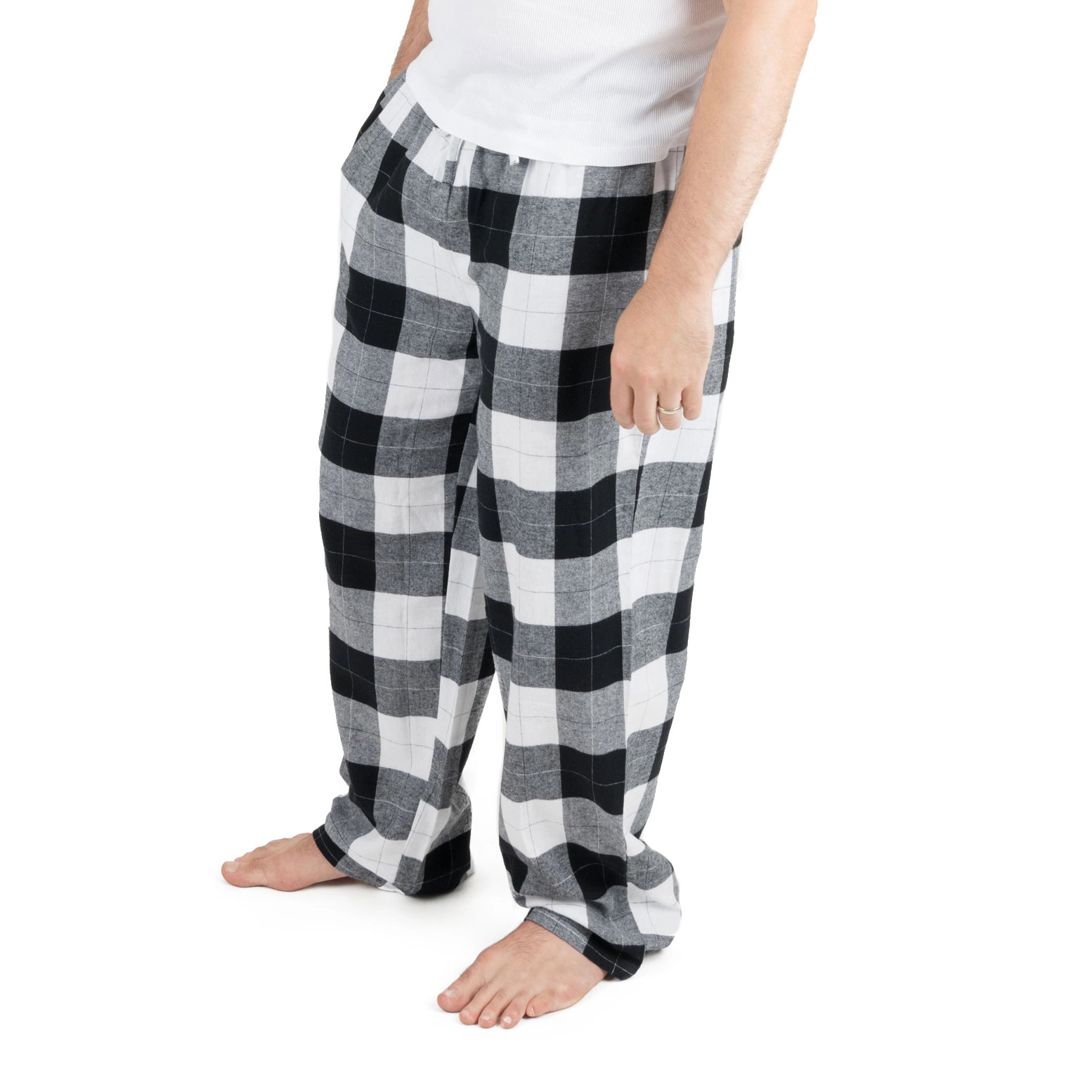 Leveret Men's Plaid Flannel Pants