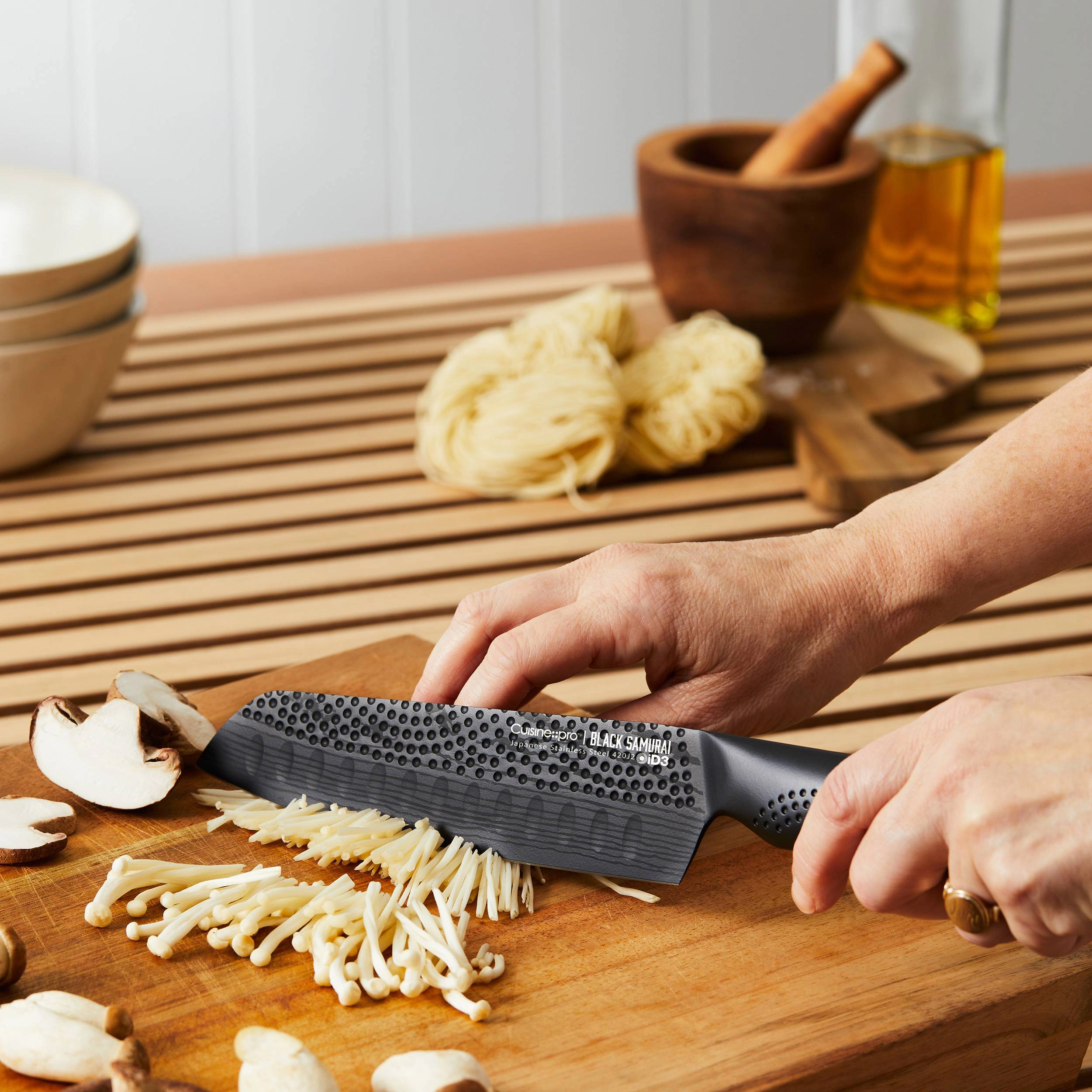 Cuisine::pro® iD3® BLACK SAMURAI Santoku 7"