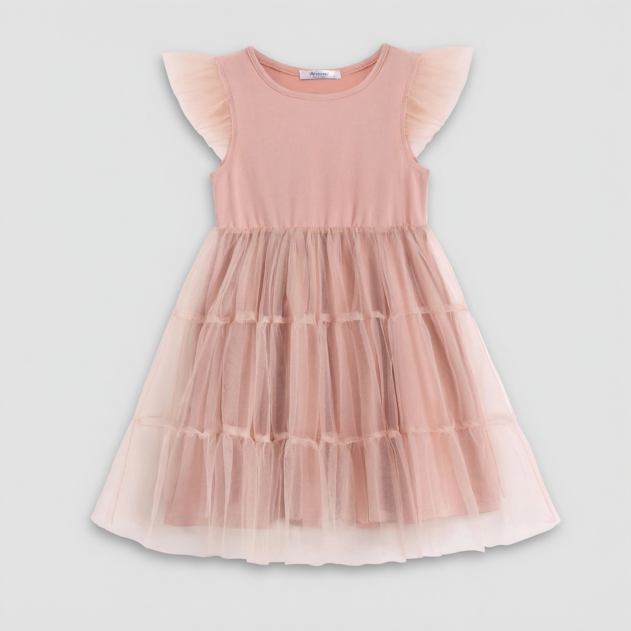 Arshiner Toddler Tutu Dress Girls Tulle Dresses Ruffle Tiered Swing Twirly Summer Sundress